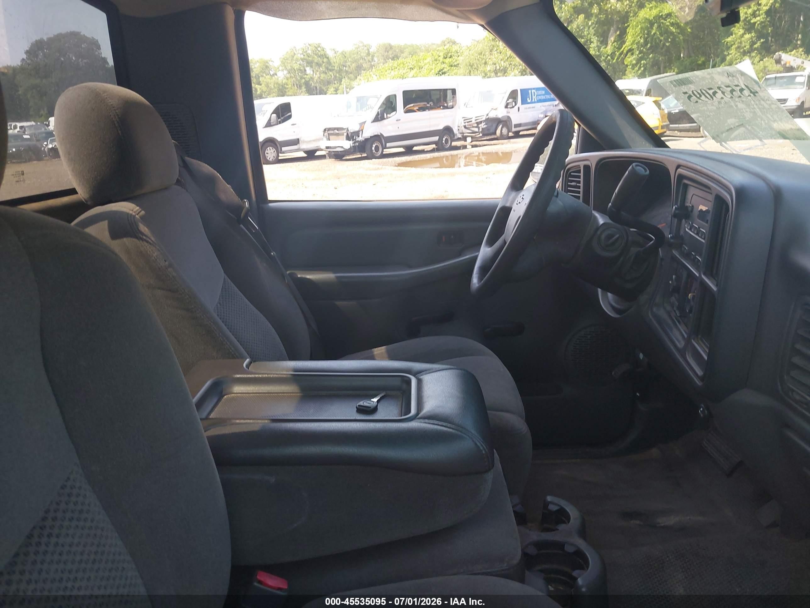 2006 Chevrolet Silverado 1500 C1500 Black vin: 3GCEC14V96GS67067