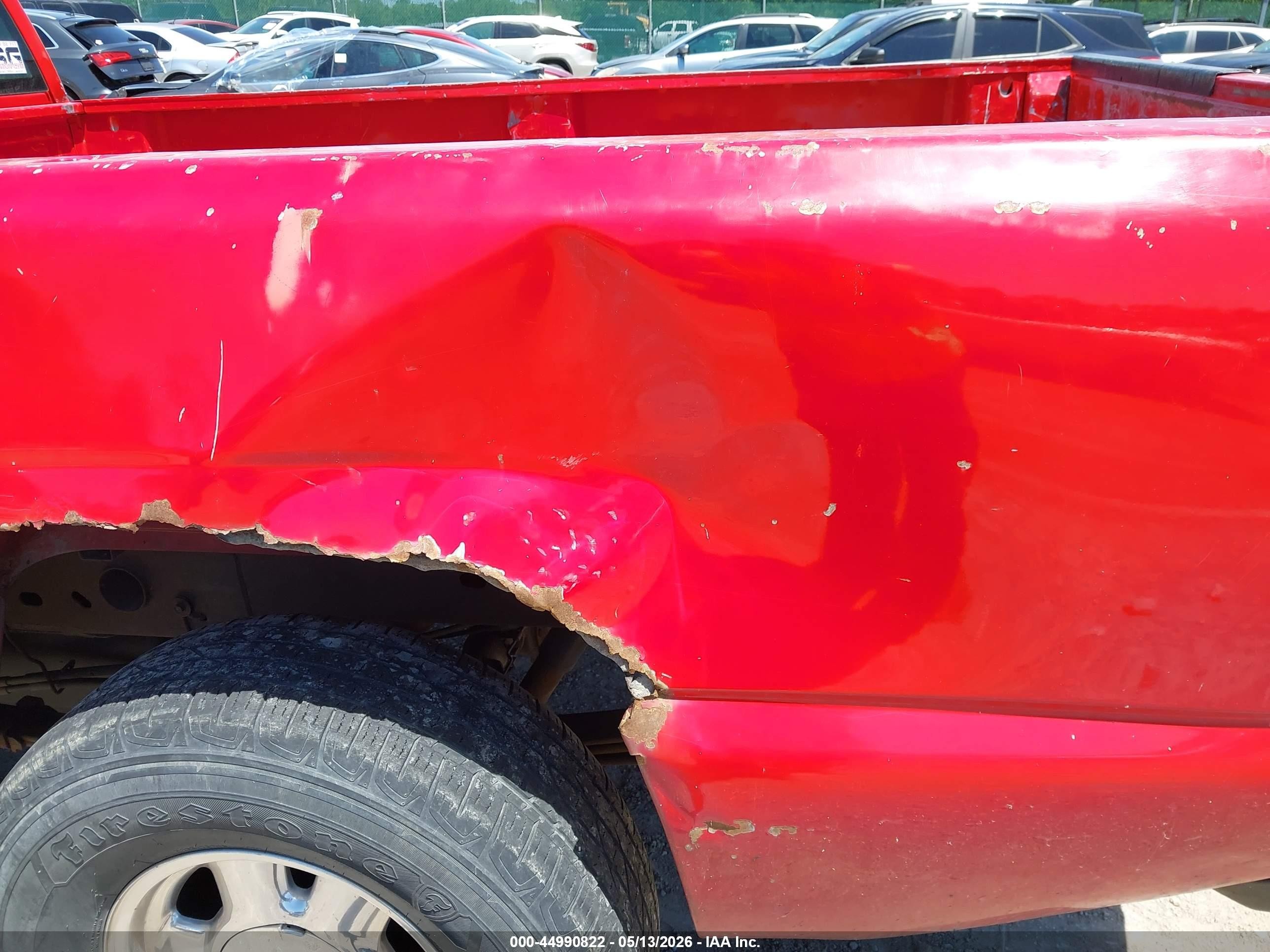 2006 Chevrolet Silverado 1500 Work Truck Red vin: 3GCEC14X06G186511
