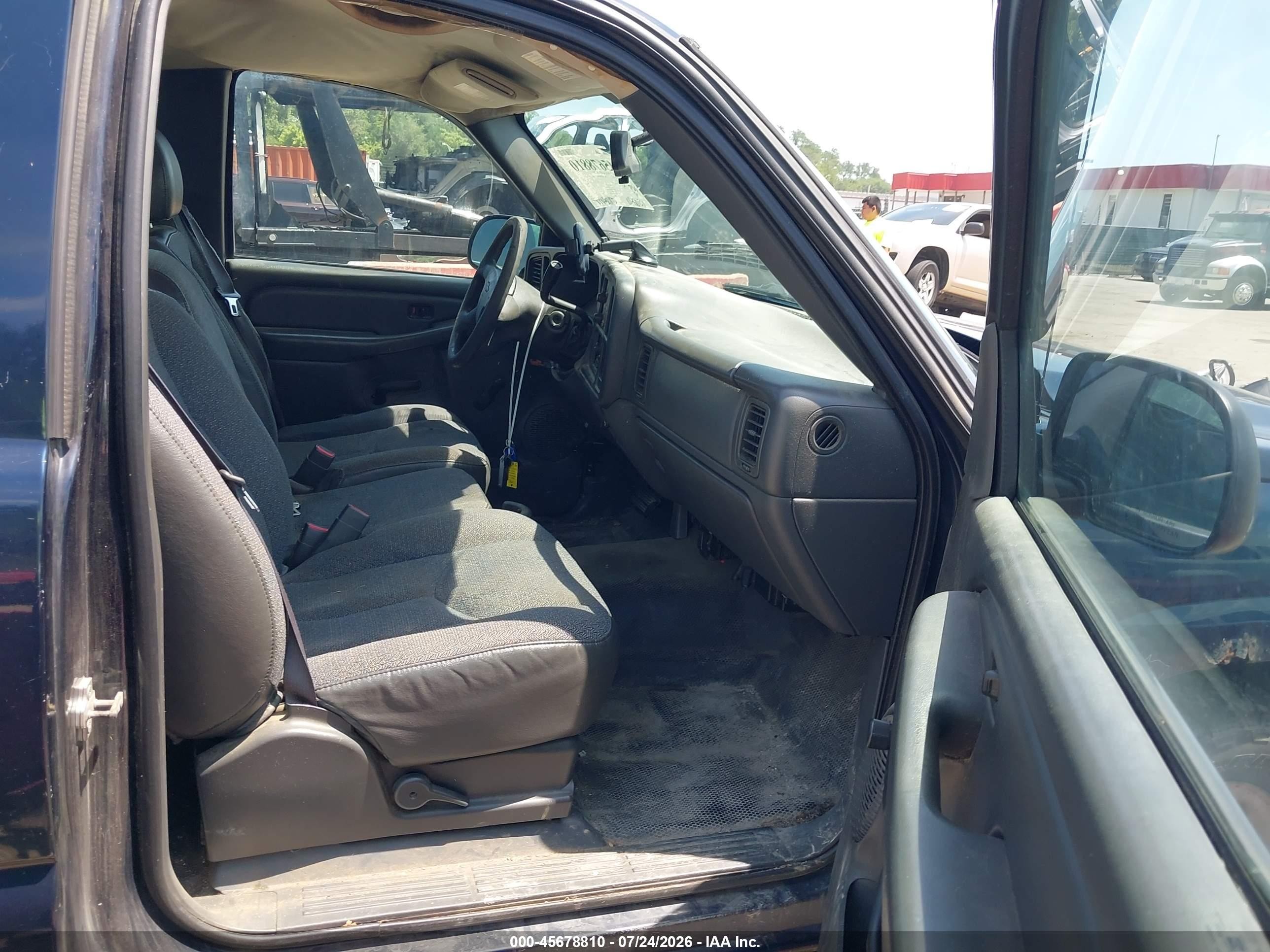 2006 Chevrolet Silverado 1500 Work Truck Blue vin: 3GCEC14X16G237823