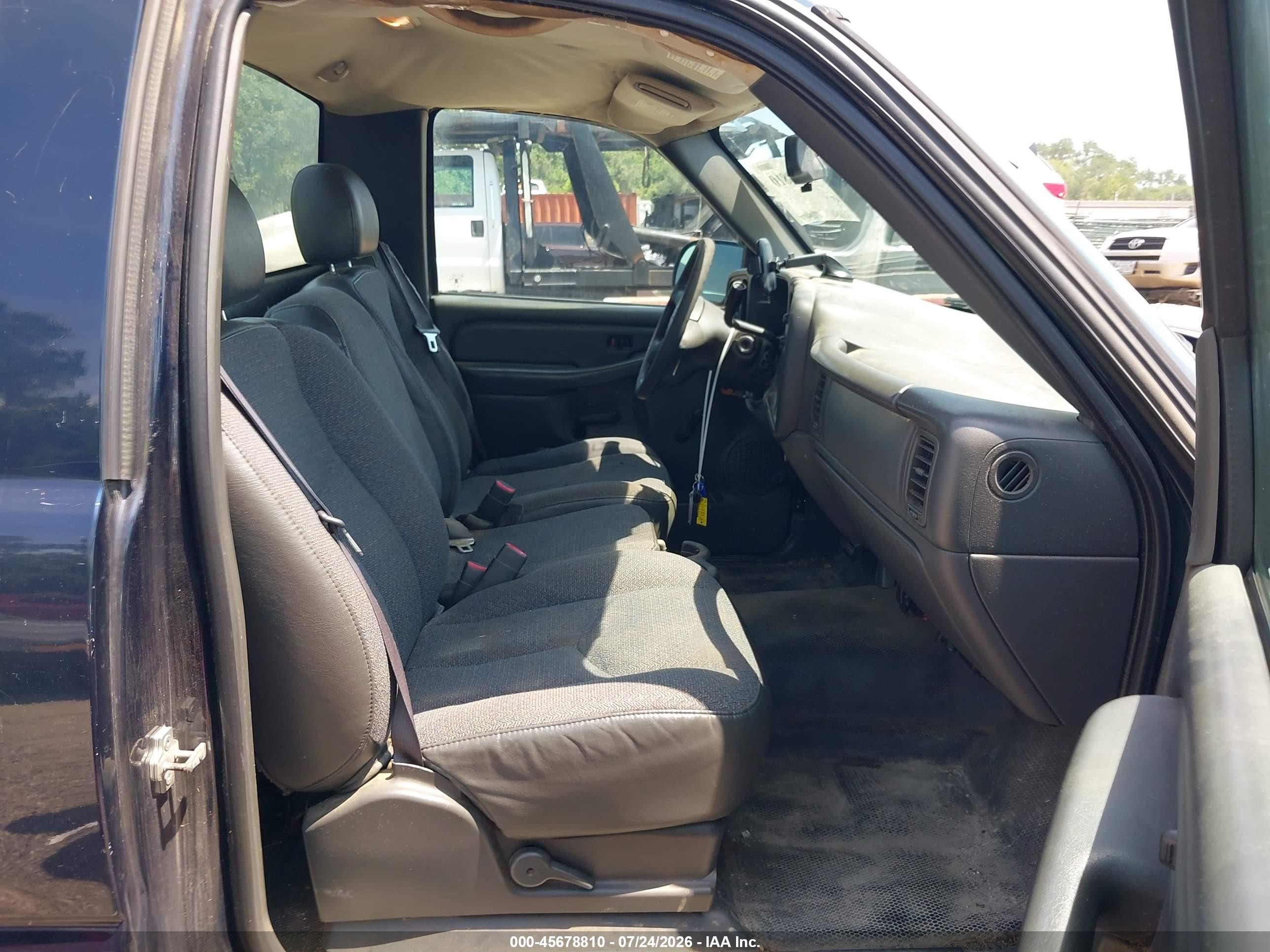 2006 Chevrolet Silverado 1500 Work Truck Blue vin: 3GCEC14X16G237823