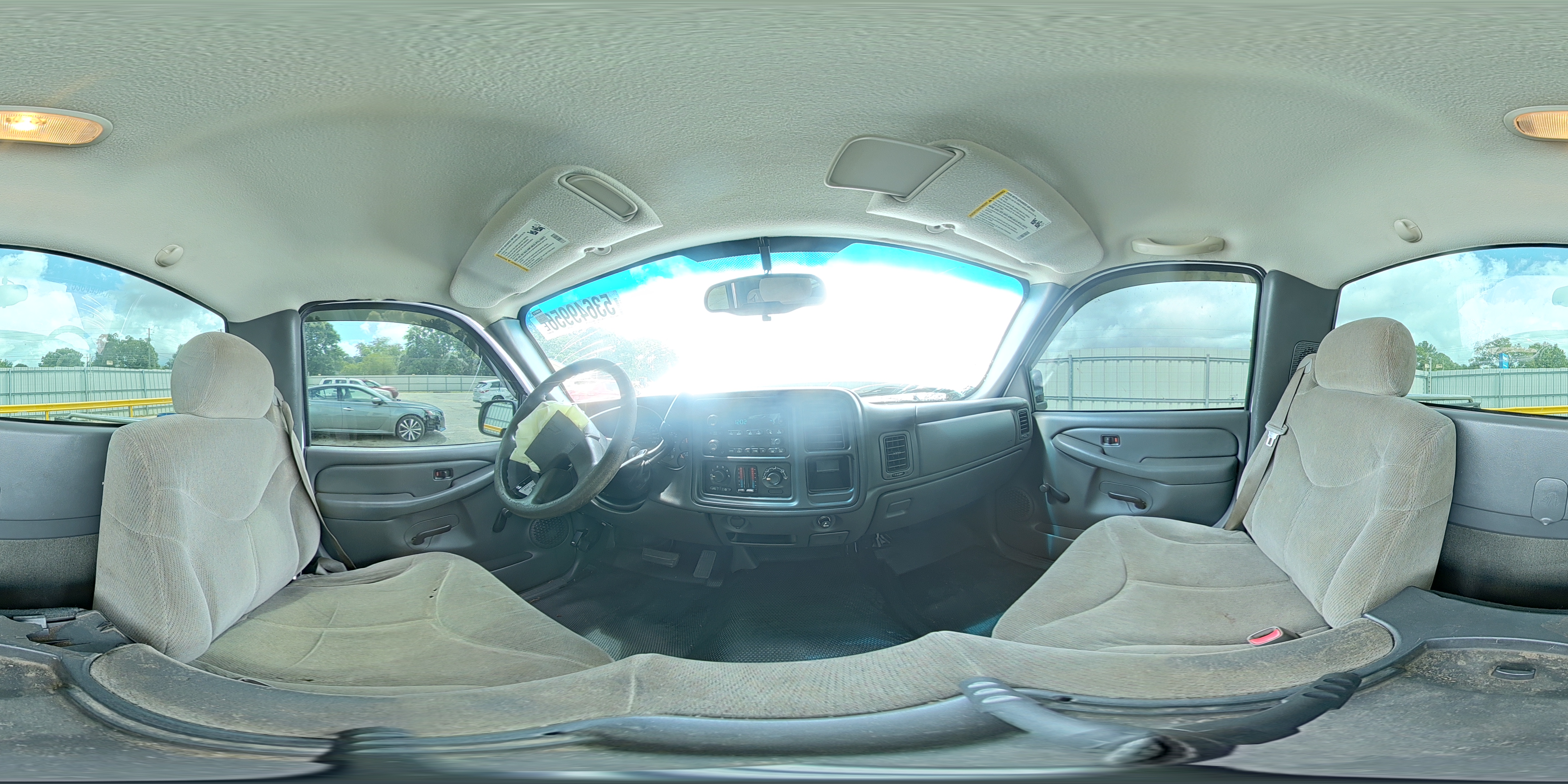 2006 Chevrolet Silverado C1500 White vin: 3GCEC14X26G271561