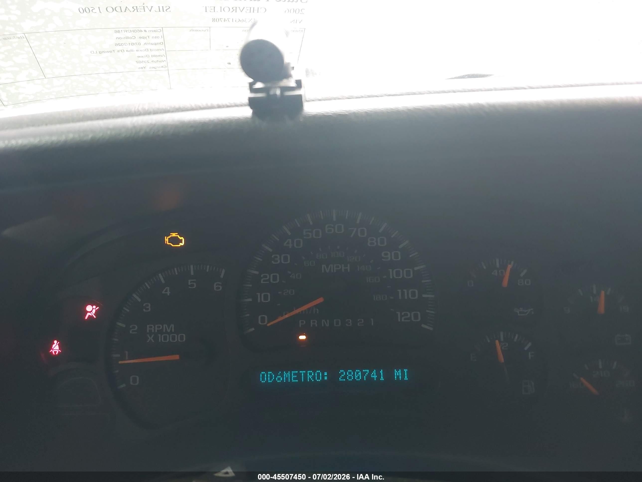 2006 Chevrolet Silverado 1500 Work Truck White vin: 3GCEC14X36G174708