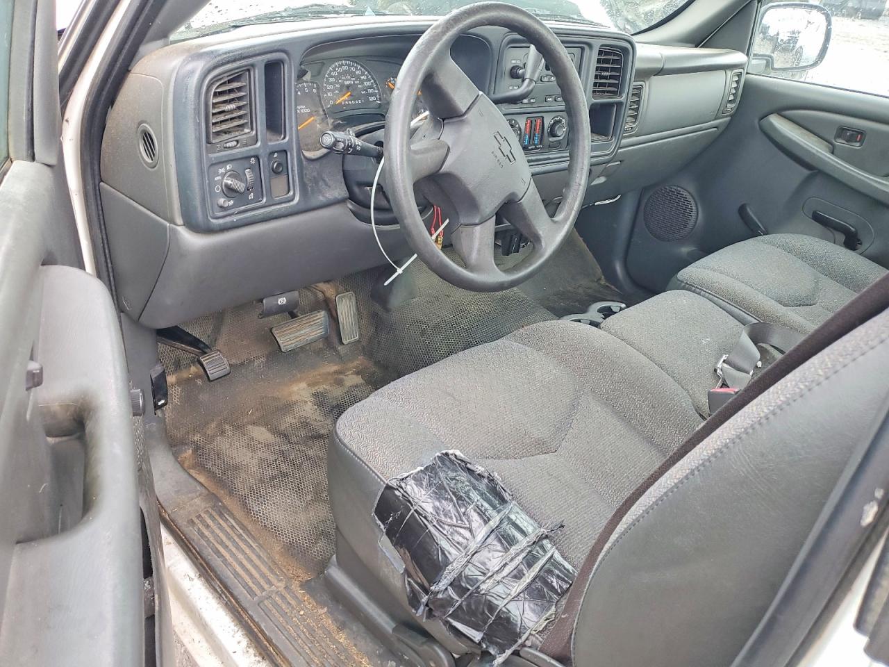 2006 Chevrolet Silverado C1500 White vin: 3GCEC14X36G178970