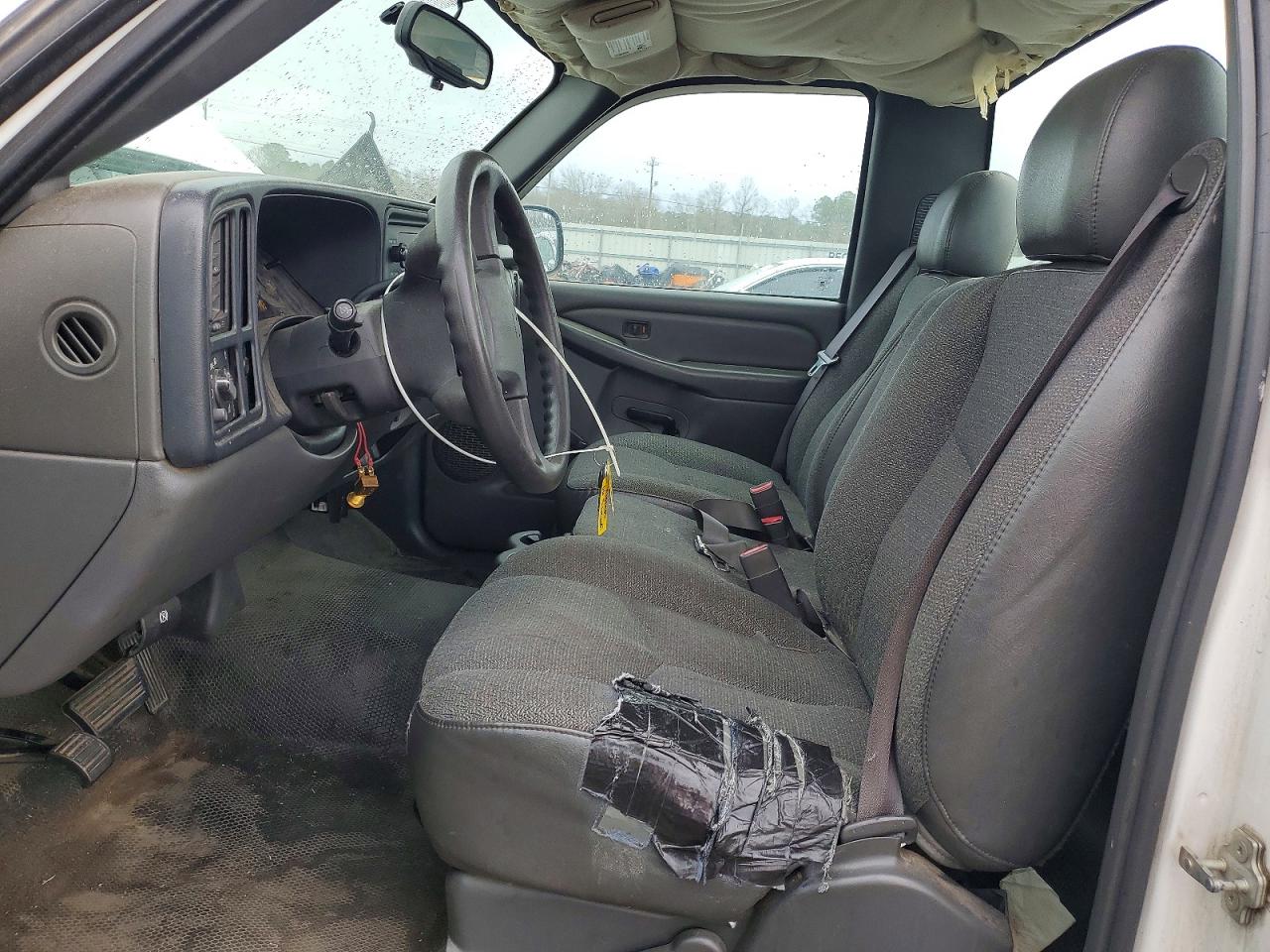 2006 Chevrolet Silverado C1500 White vin: 3GCEC14X36G178970