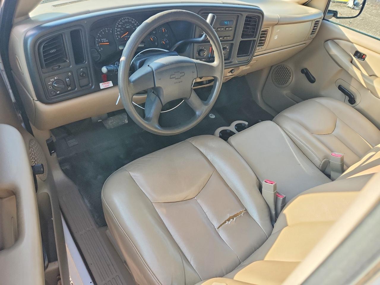 2007 Chevrolet Silverado C1500 Classic Белый vin: 3GCEC14X47G146207