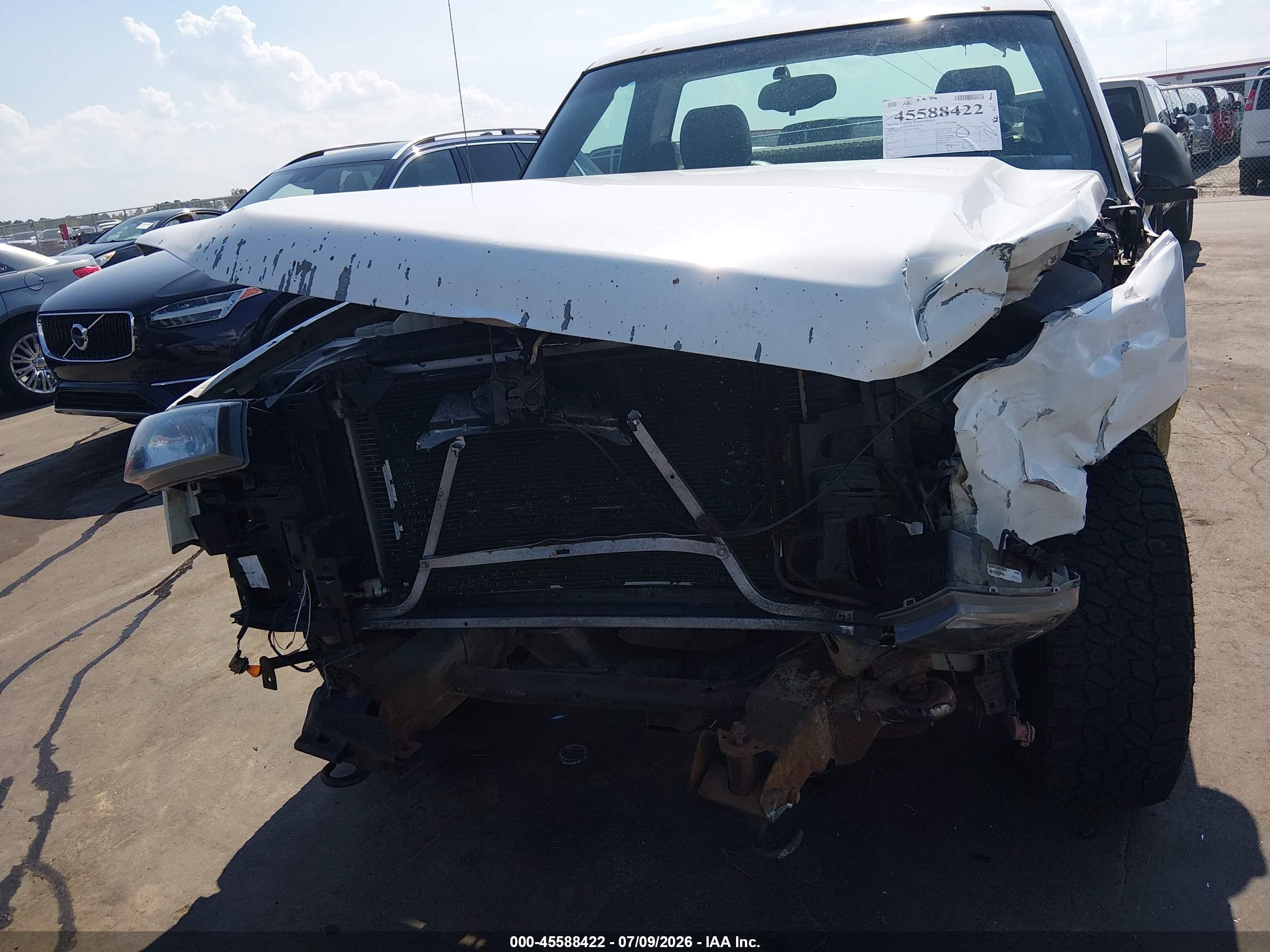 2006 Chevrolet Silverado 1500 Work Truck White vin: 3GCEC14X56G147834