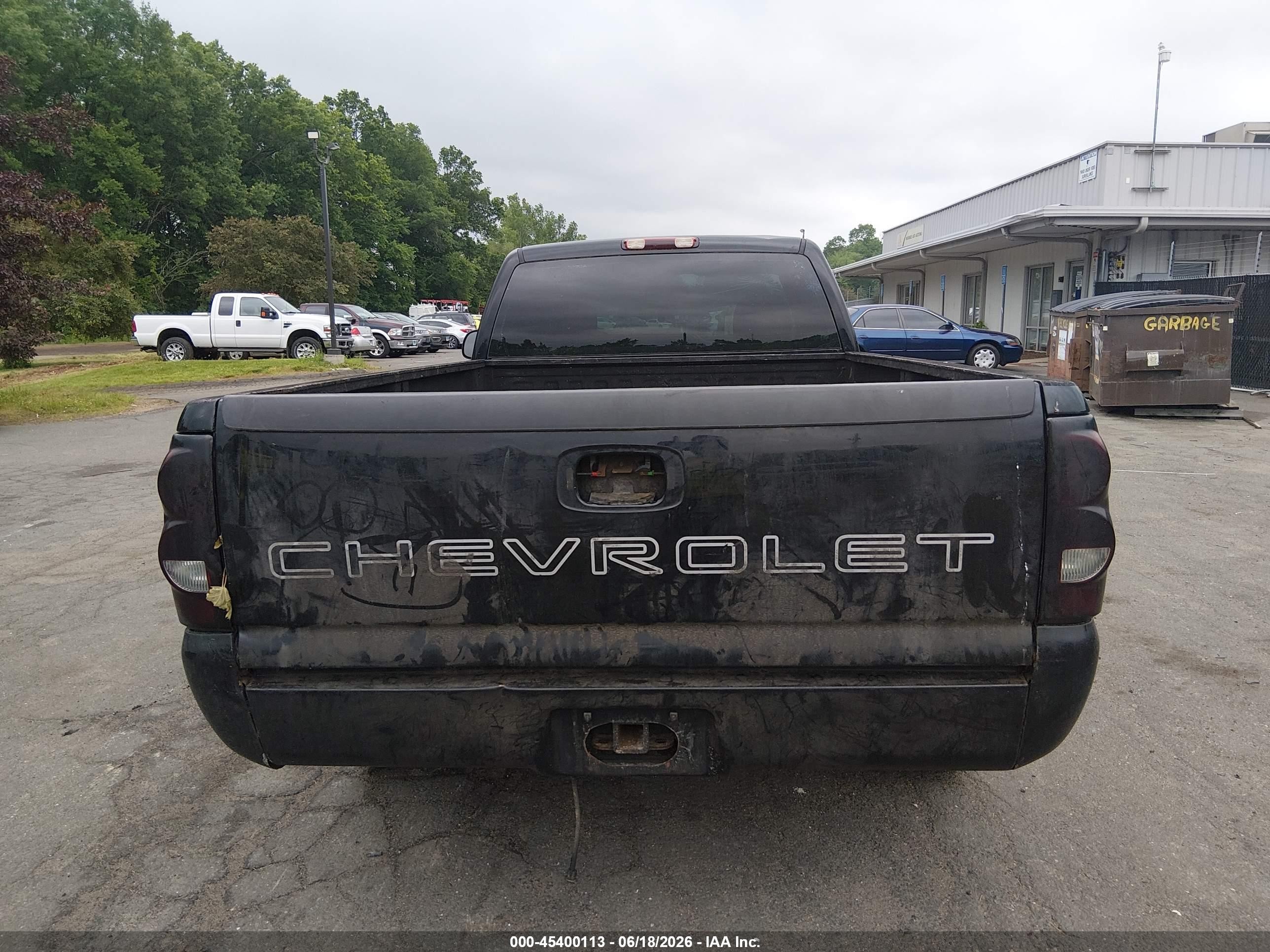 2006 Chevrolet Silverado 1500 Work Truck Black vin: 3GCEC14X56G174032