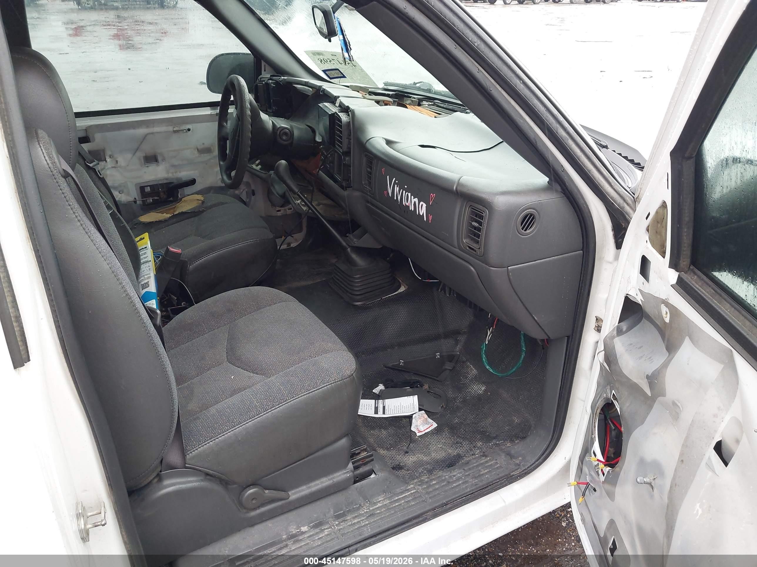 2006 Chevrolet Silverado 1500 Work Truck White vin: 3GCEC14X56G221222