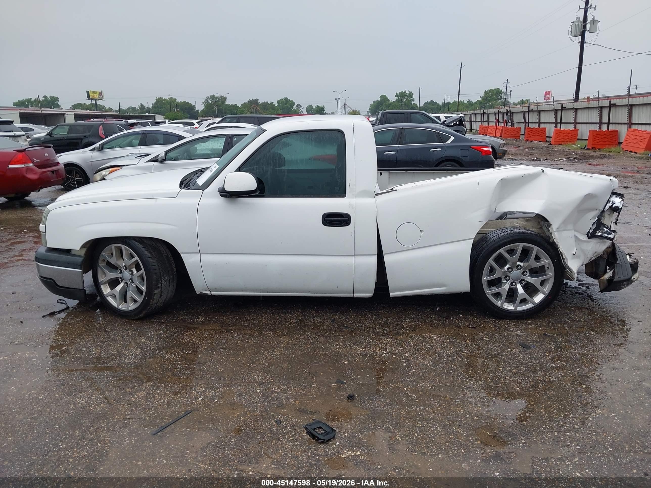 2006 Chevrolet Silverado 1500 Work Truck White vin: 3GCEC14X56G221222
