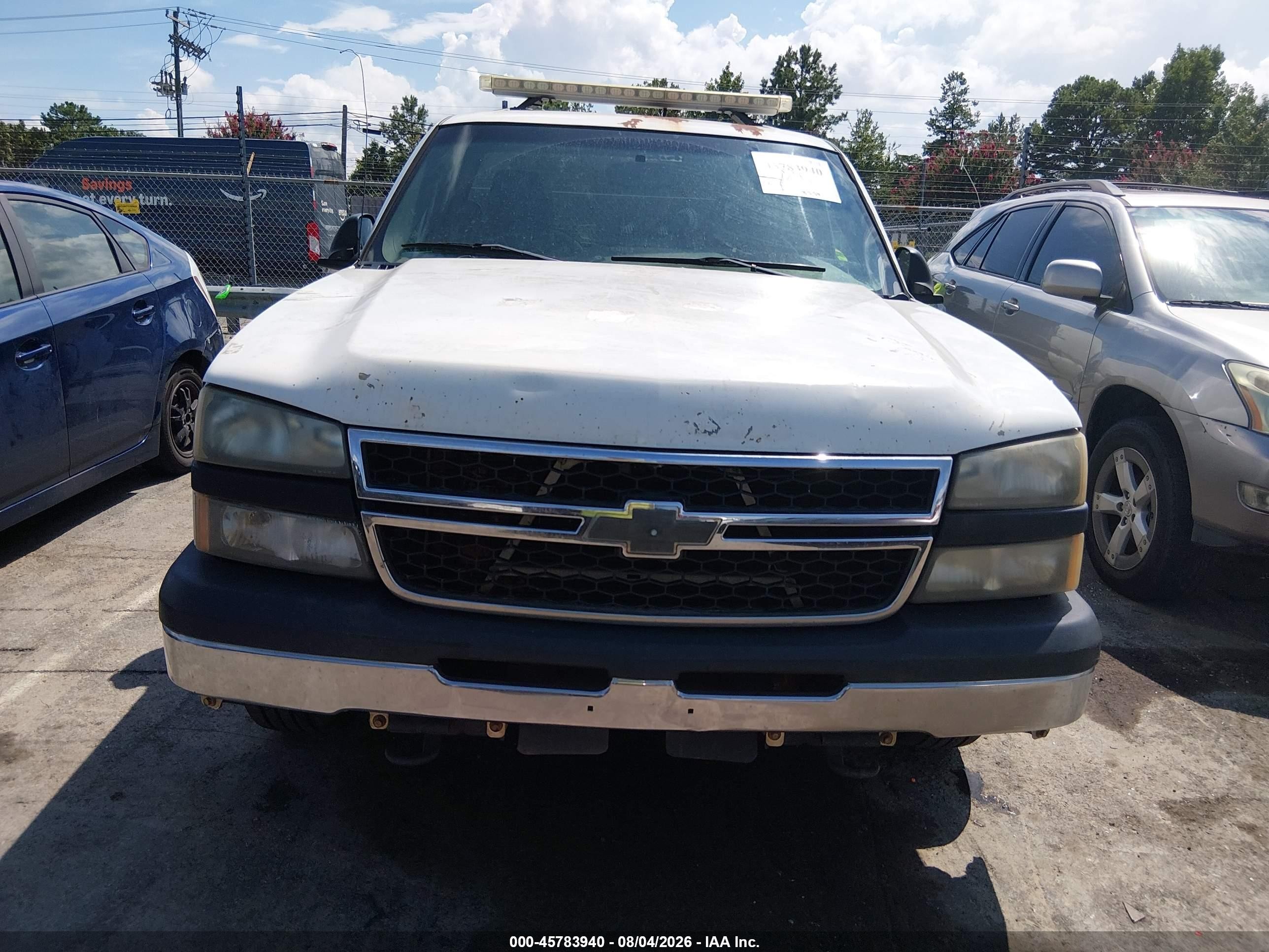 2006 Chevrolet Silverado 1500 Work Truck White vin: 3GCEC14X56G238389