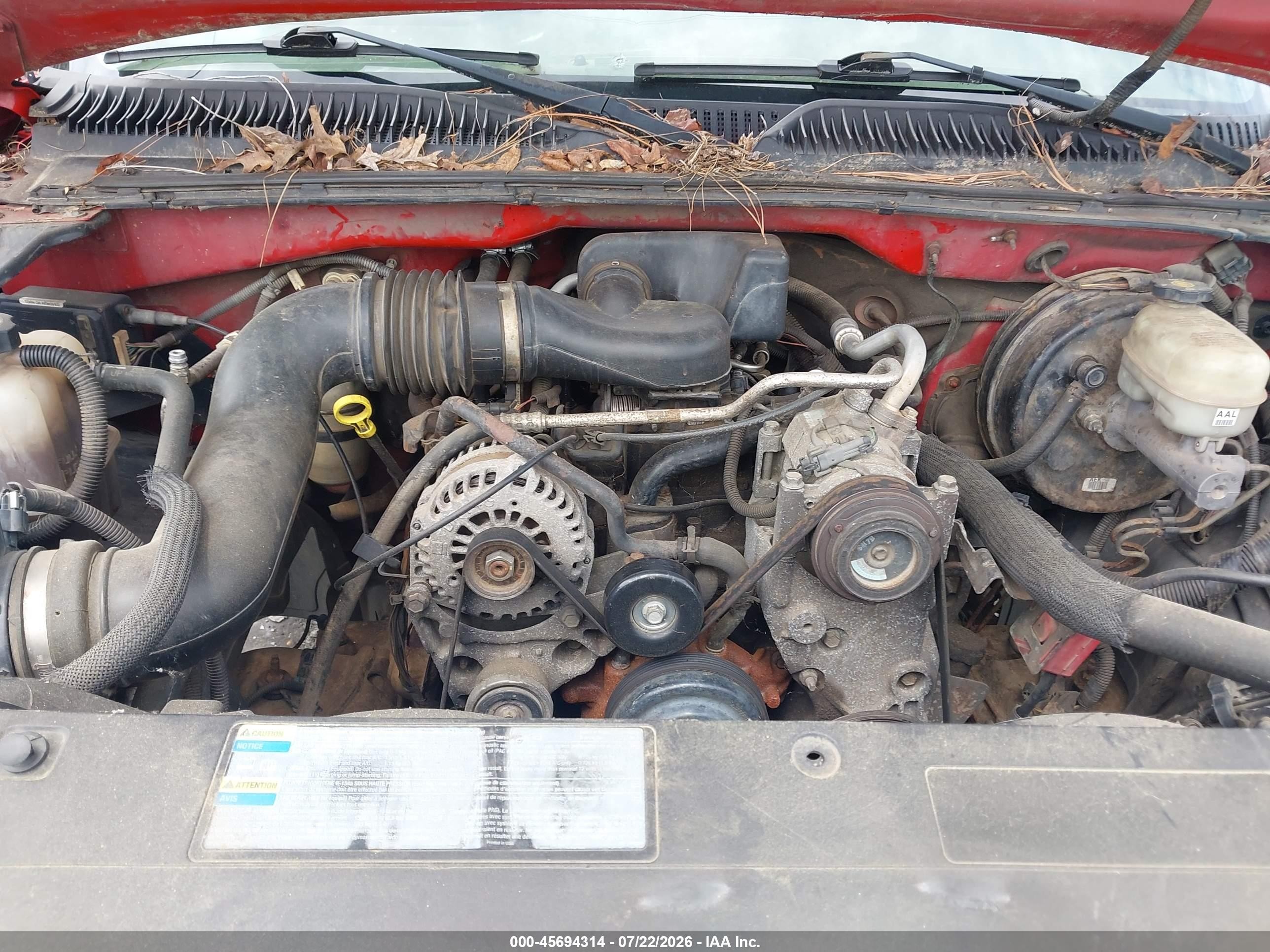 2006 Chevrolet Silverado 1500 Work Truck Red vin: 3GCEC14X56G273093