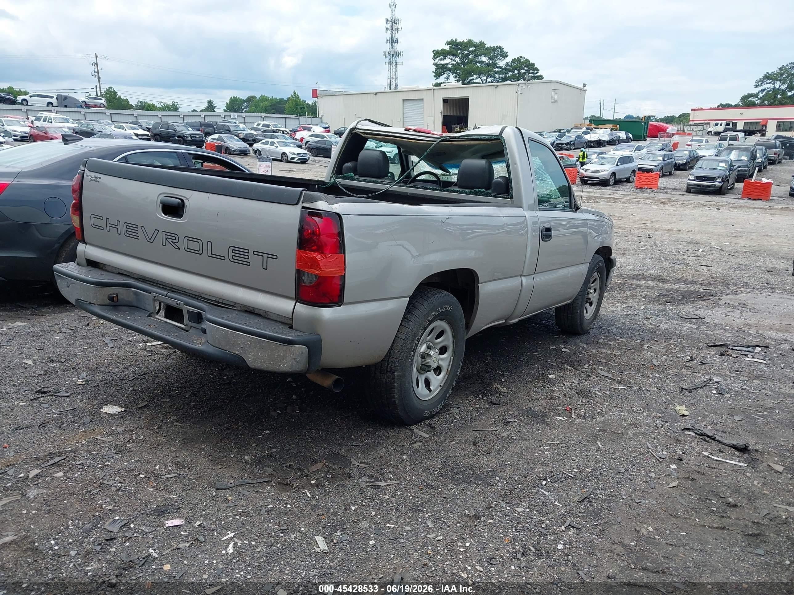 2006 Chevrolet Silverado 1500 Work Truck Tan vin: 3GCEC14X66G177005