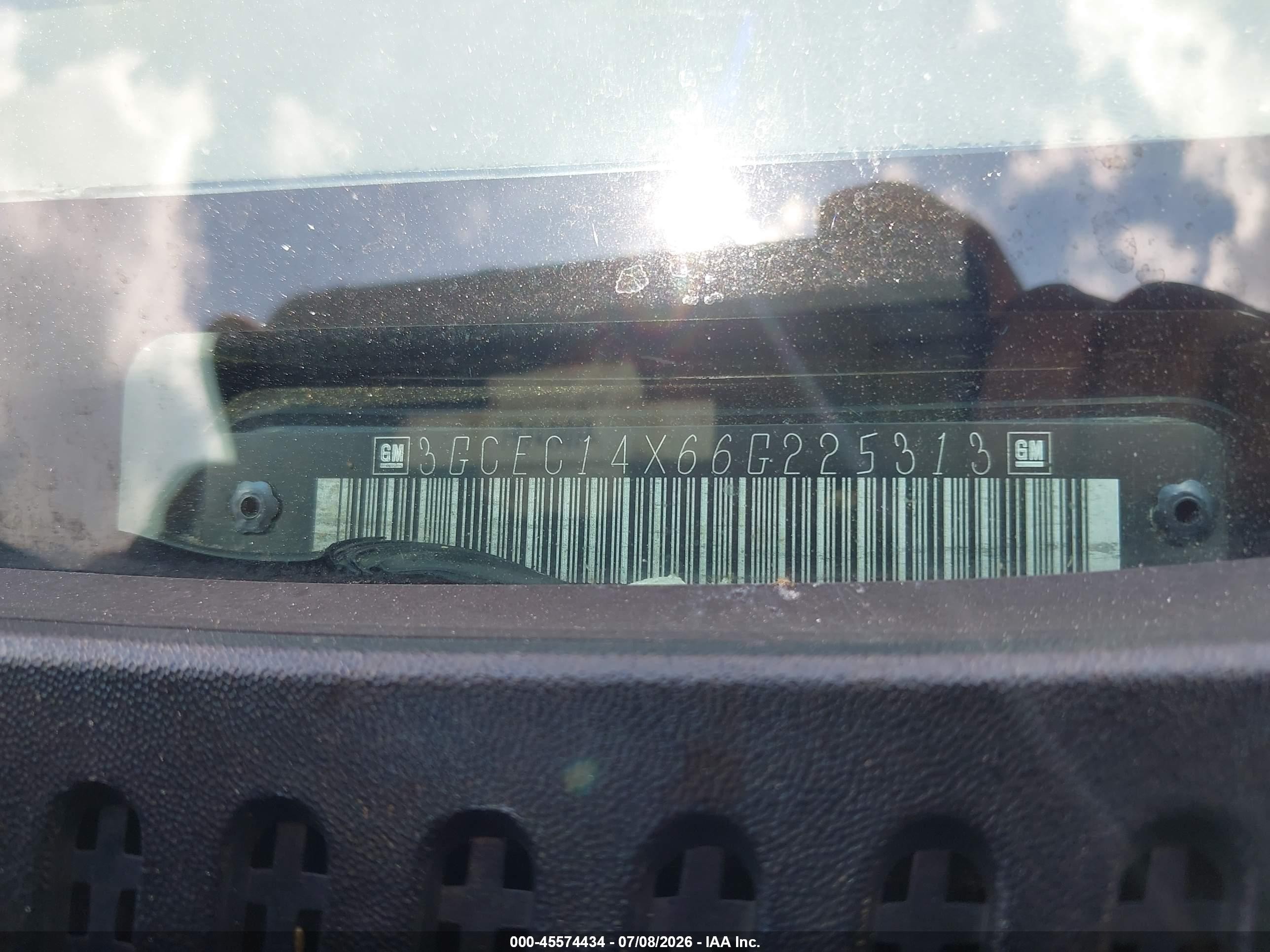 2006 Chevrolet Silverado 1500 Work Truck Черный vin: 3GCEC14X66G225313