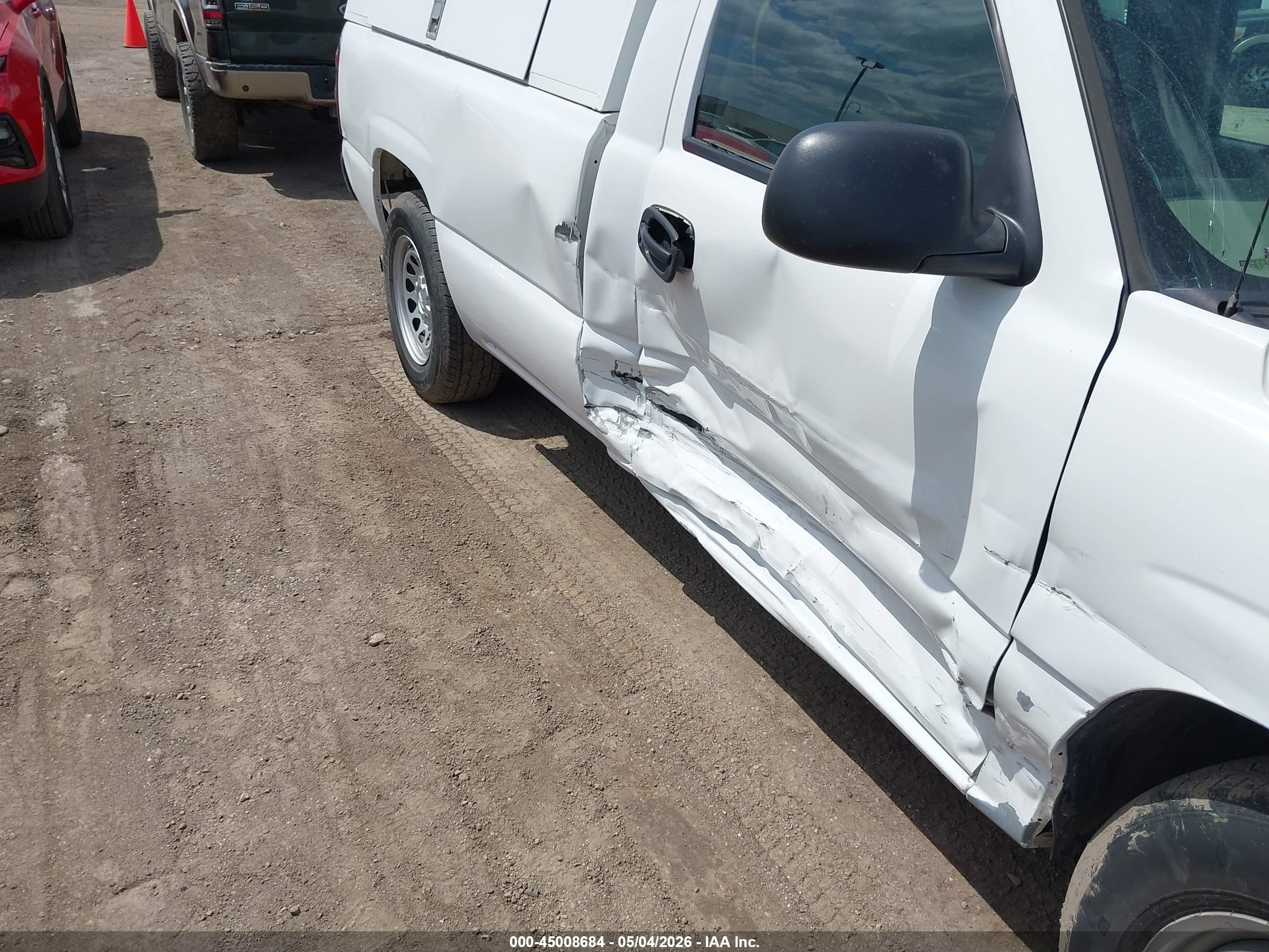2006 Chevrolet Silverado 1500 Work Truck Белый vin: 3GCEC14X66G252379