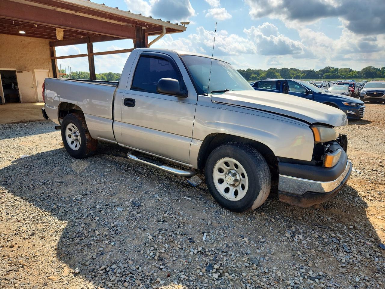 2007 Chevrolet Silverado C1500 Classic Silver vin: 3GCEC14X67G231257