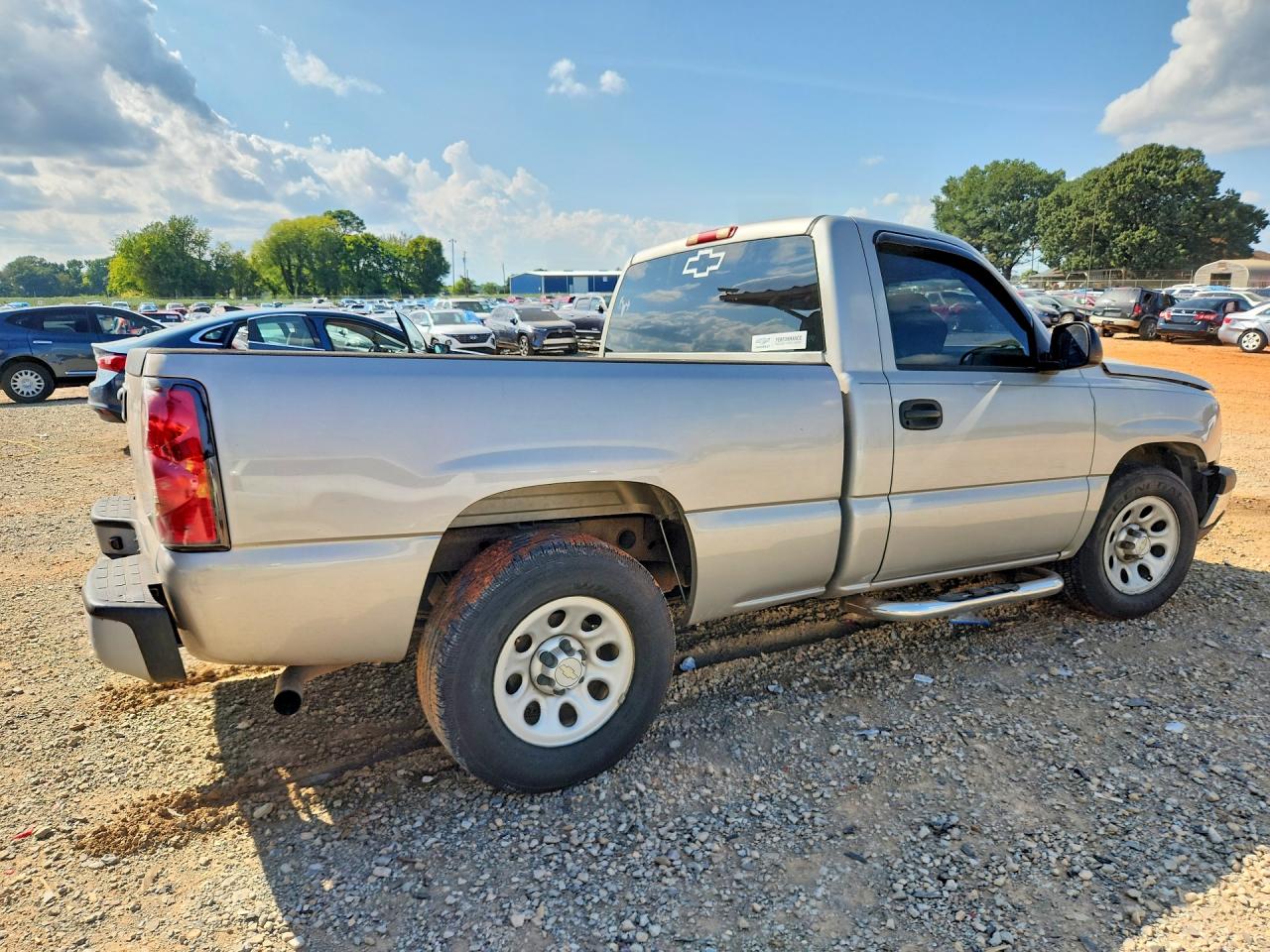 2007 Chevrolet Silverado C1500 Classic Silver vin: 3GCEC14X67G231257