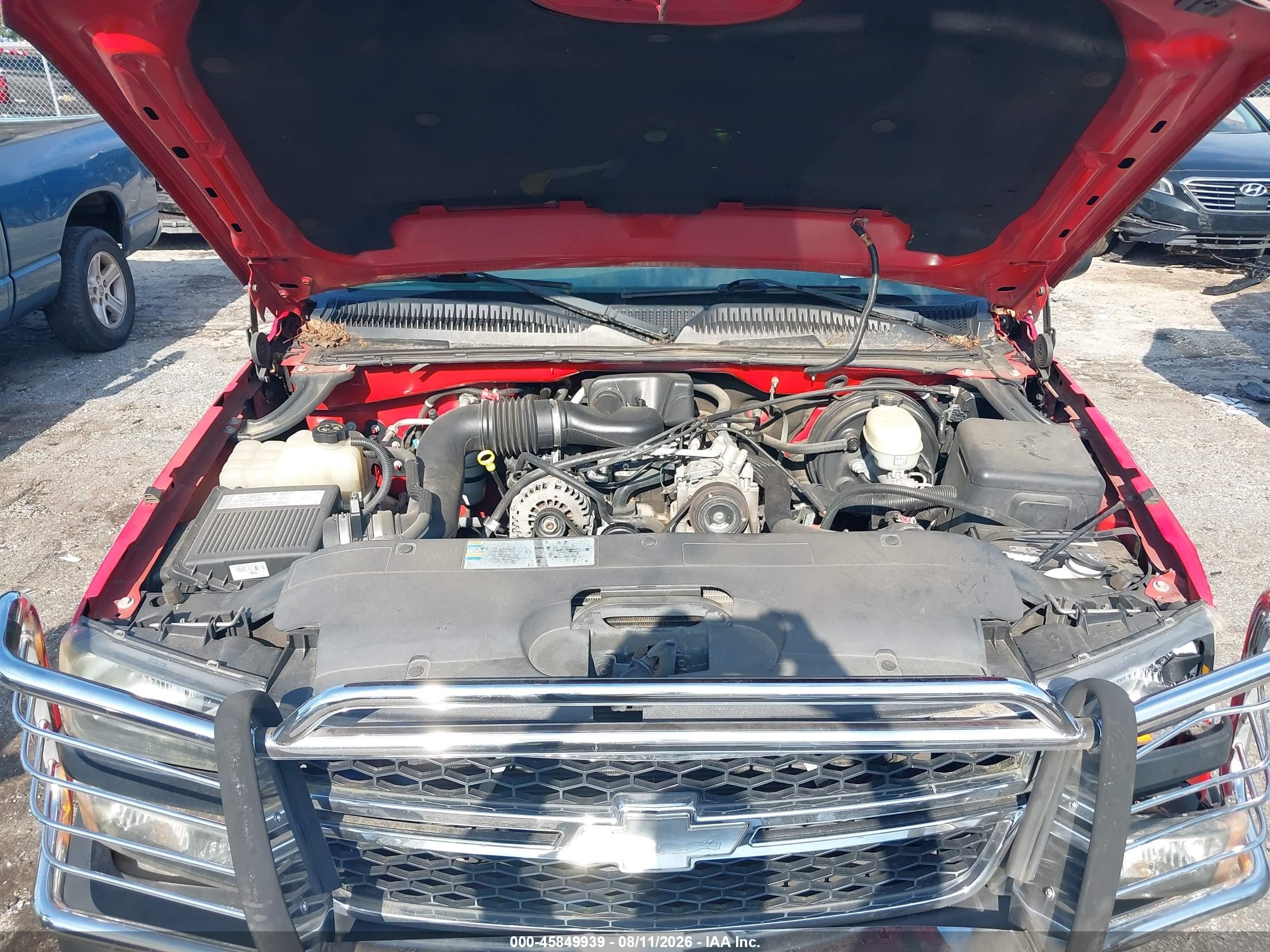 2006 Chevrolet Silverado 1500 Work Truck Красный vin: 3GCEC14X76G244887