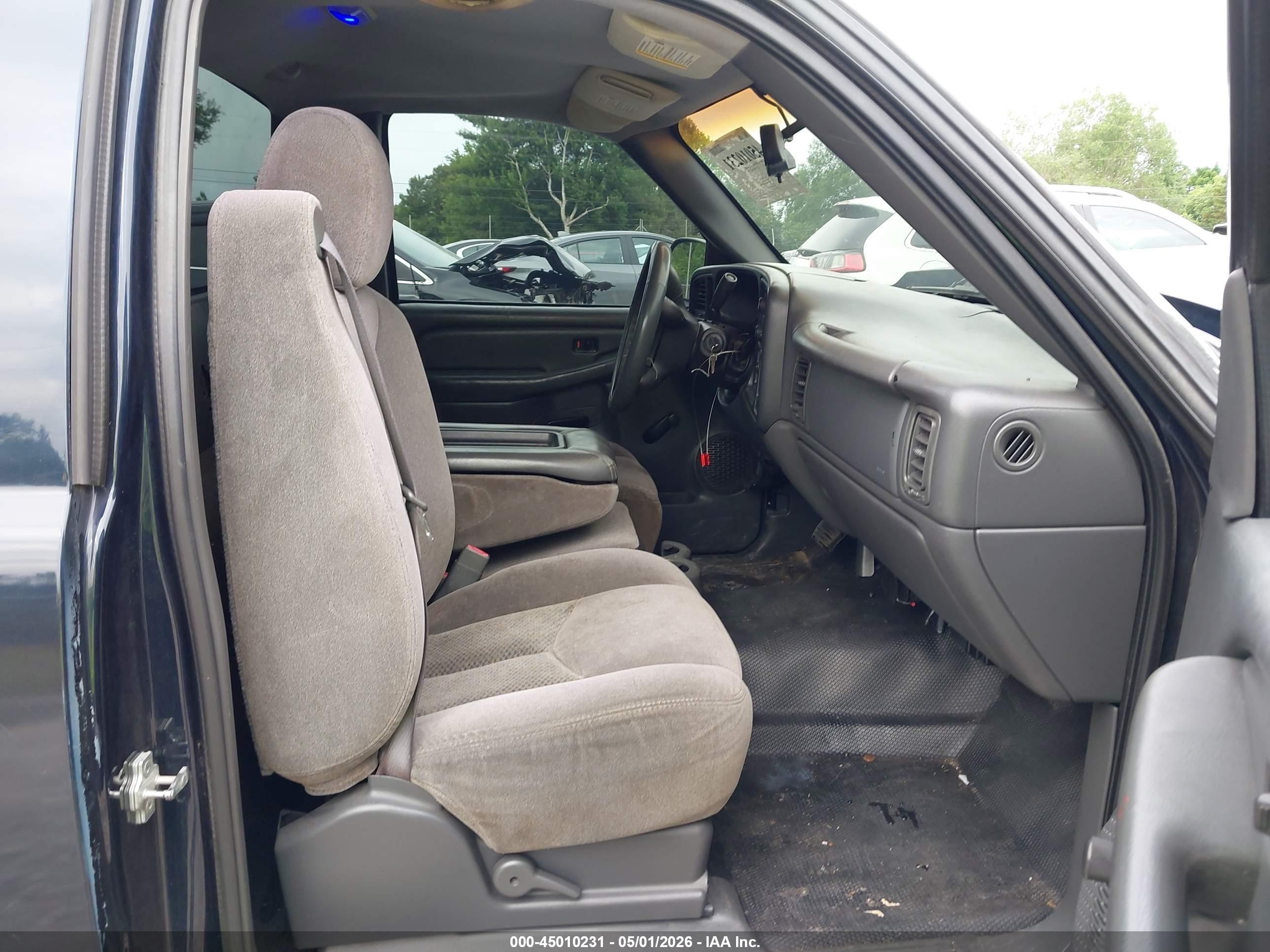 2006 Chevrolet Silverado 1500 Work Truck Blue vin: 3GCEC14X76G256943
