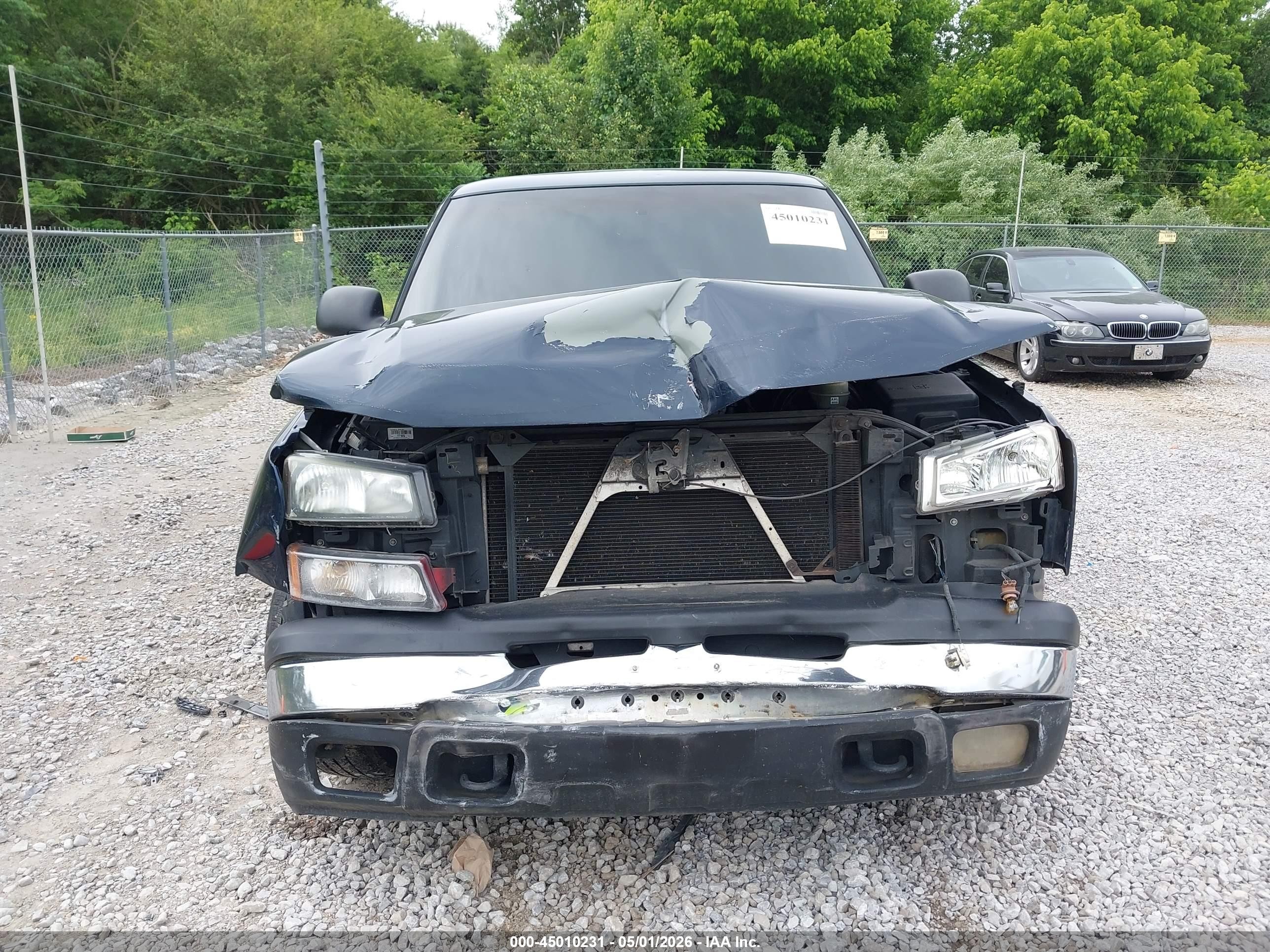 2006 Chevrolet Silverado 1500 Work Truck Blue vin: 3GCEC14X76G256943