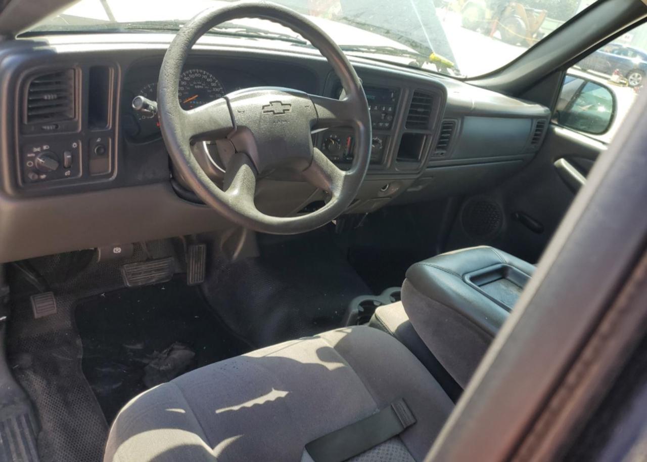 2006 Chevrolet Silverado C1500 Blue vin: 3GCEC14X86G141848