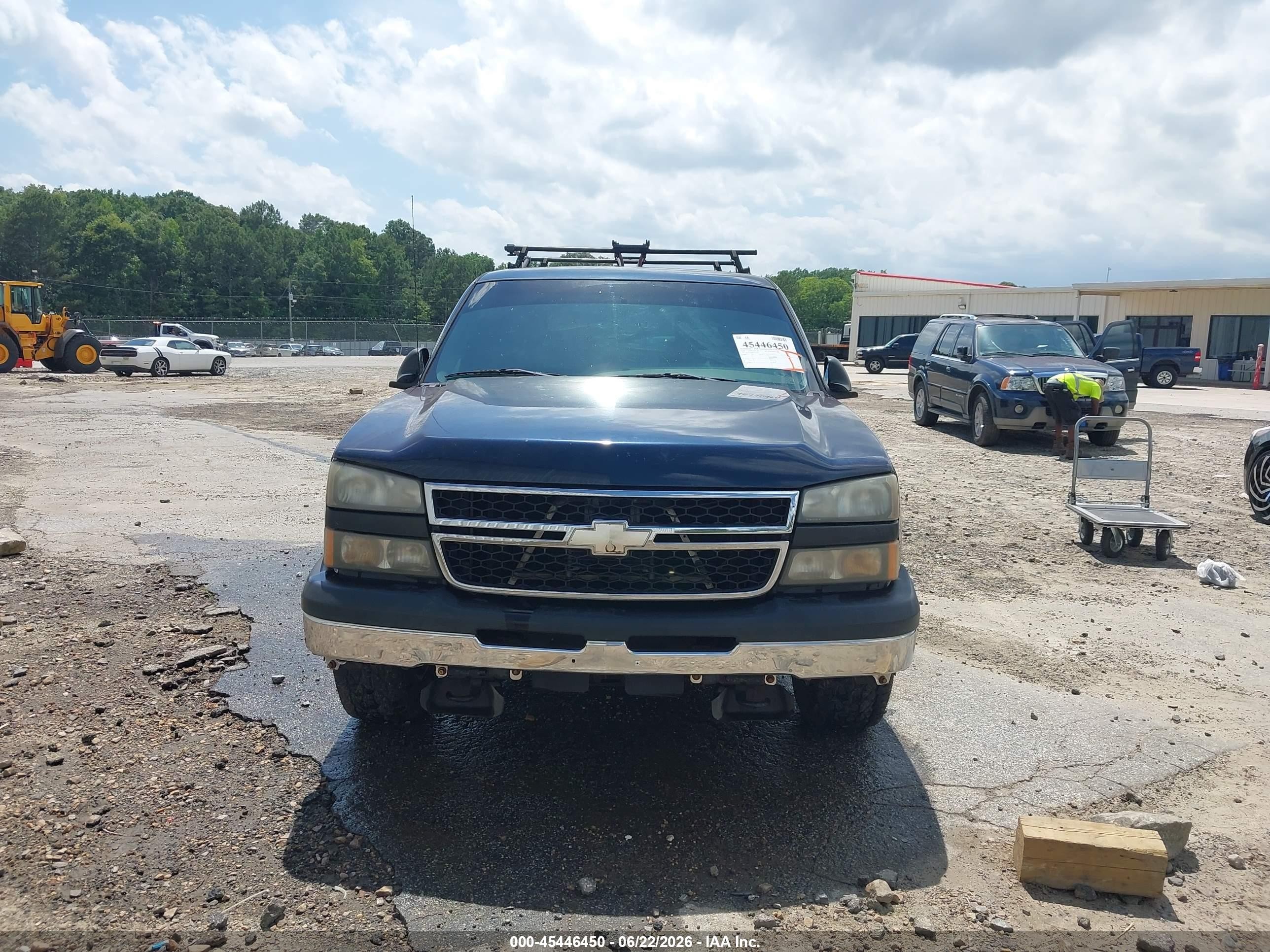 2006 Chevrolet Silverado 1500 Work Truck Blue vin: 3GCEC14X86G165275