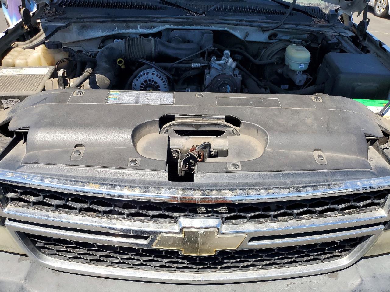 2006 Chevrolet Silverado C1500 White vin: 3GCEC14X86G207010
