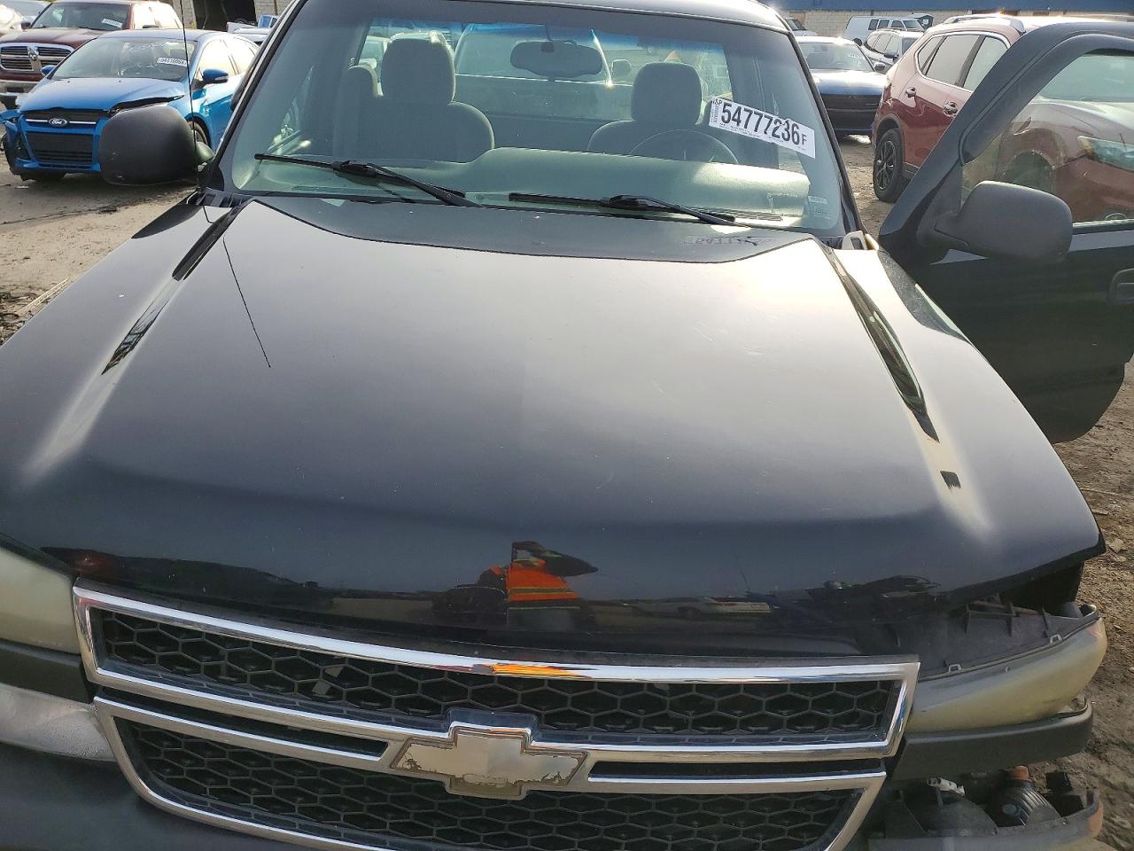 2007 Chevrolet Silverado C1500 Classic Черный vin: 3GCEC14X87G224584