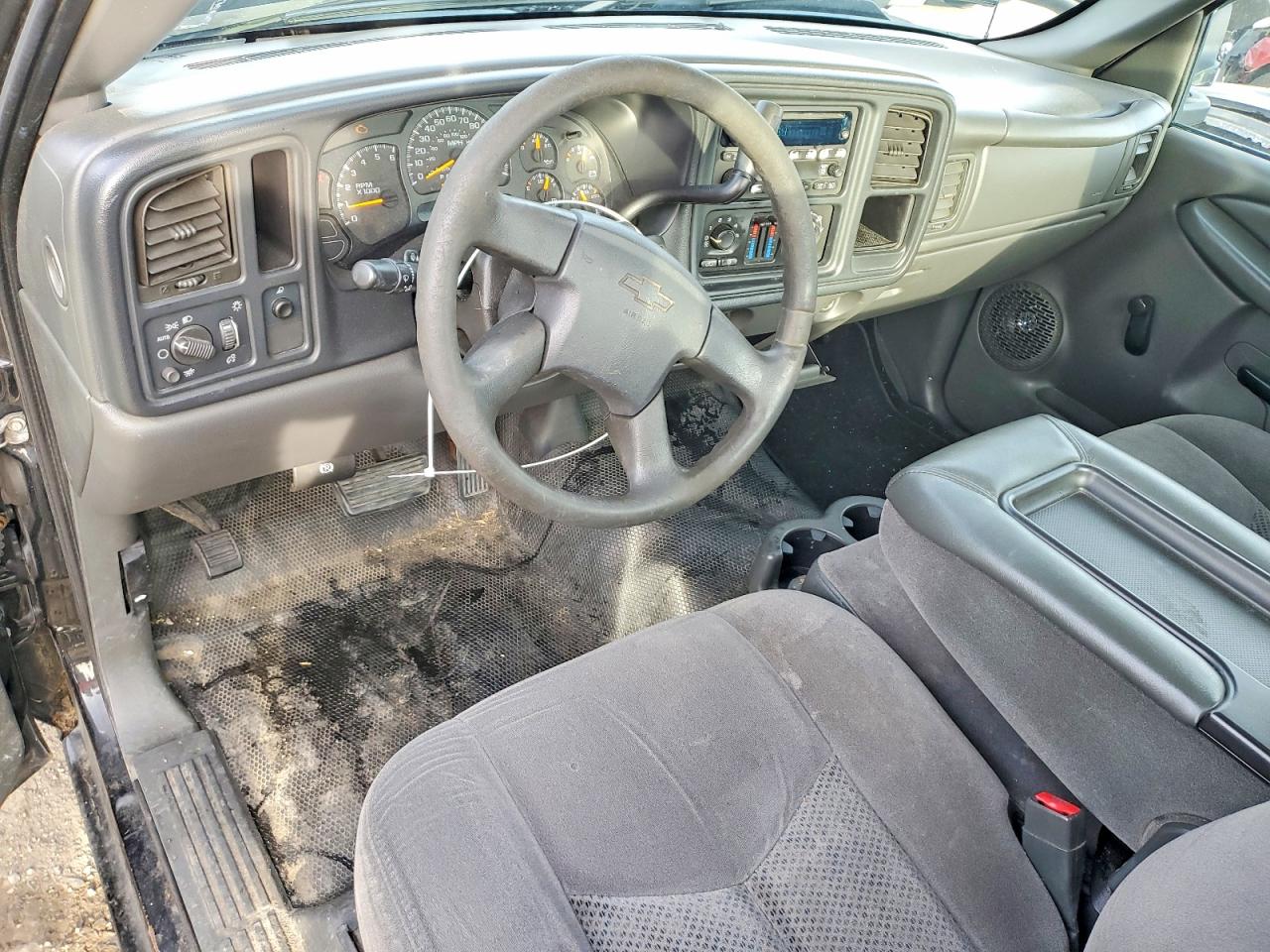 2007 Chevrolet Silverado C1500 Classic Черный vin: 3GCEC14X87G224584