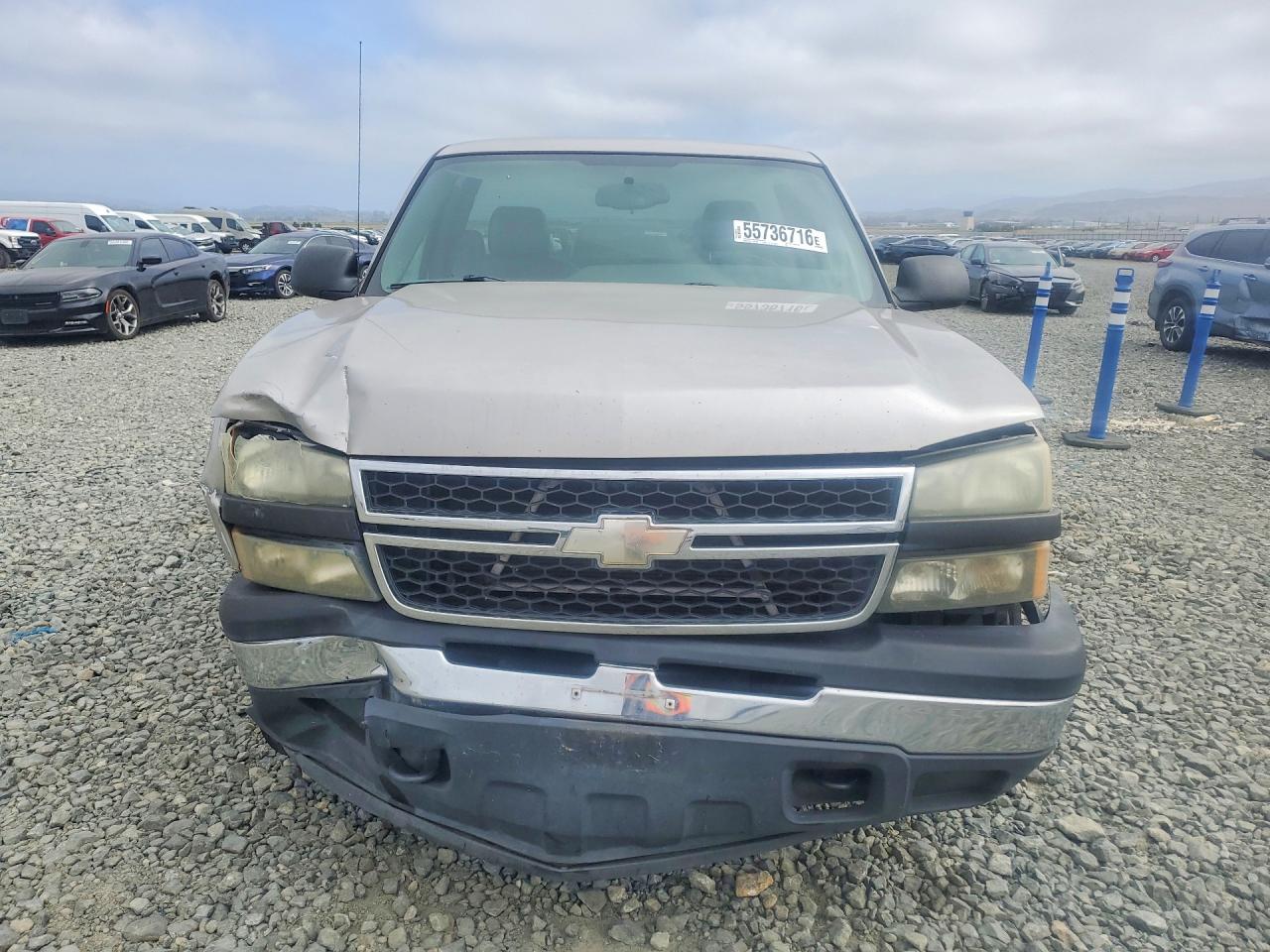2006 Chev Silverado Tan vin: 3GCEC14X96G166581