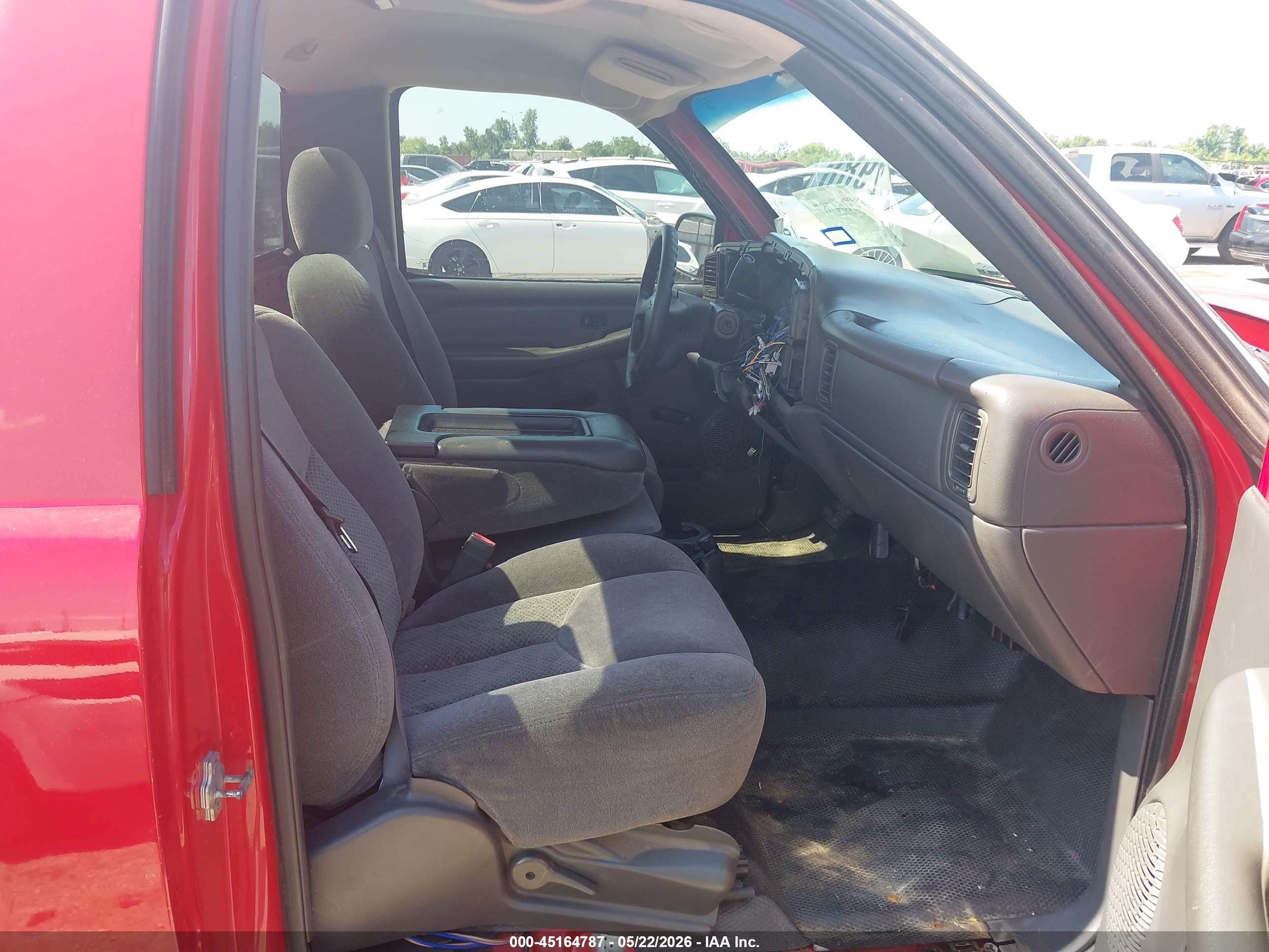 2006 Chevrolet Silverado 1500 Work Truck Red vin: 3GCEC14X96G237679