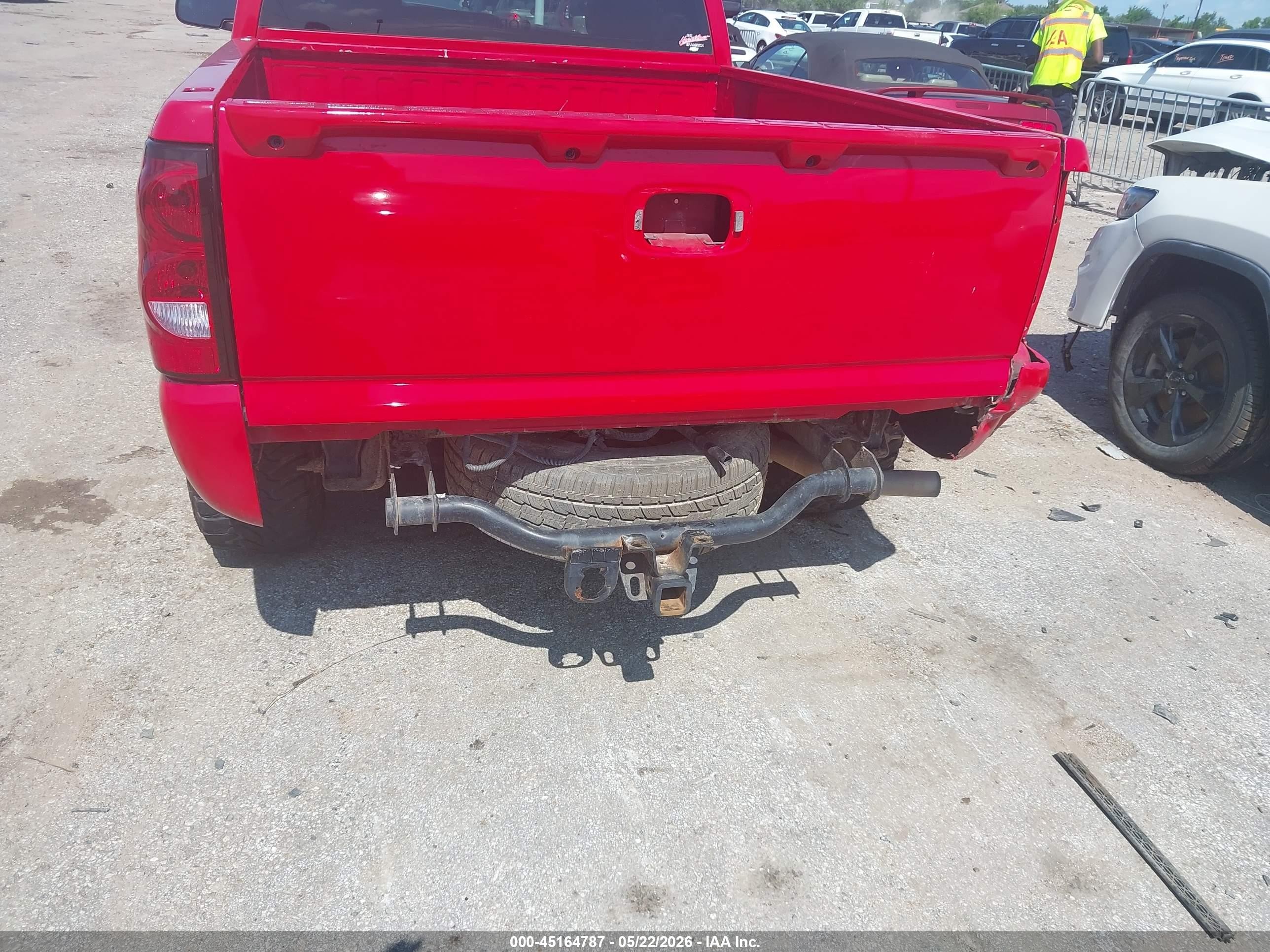 2006 Chevrolet Silverado 1500 Work Truck Red vin: 3GCEC14X96G237679