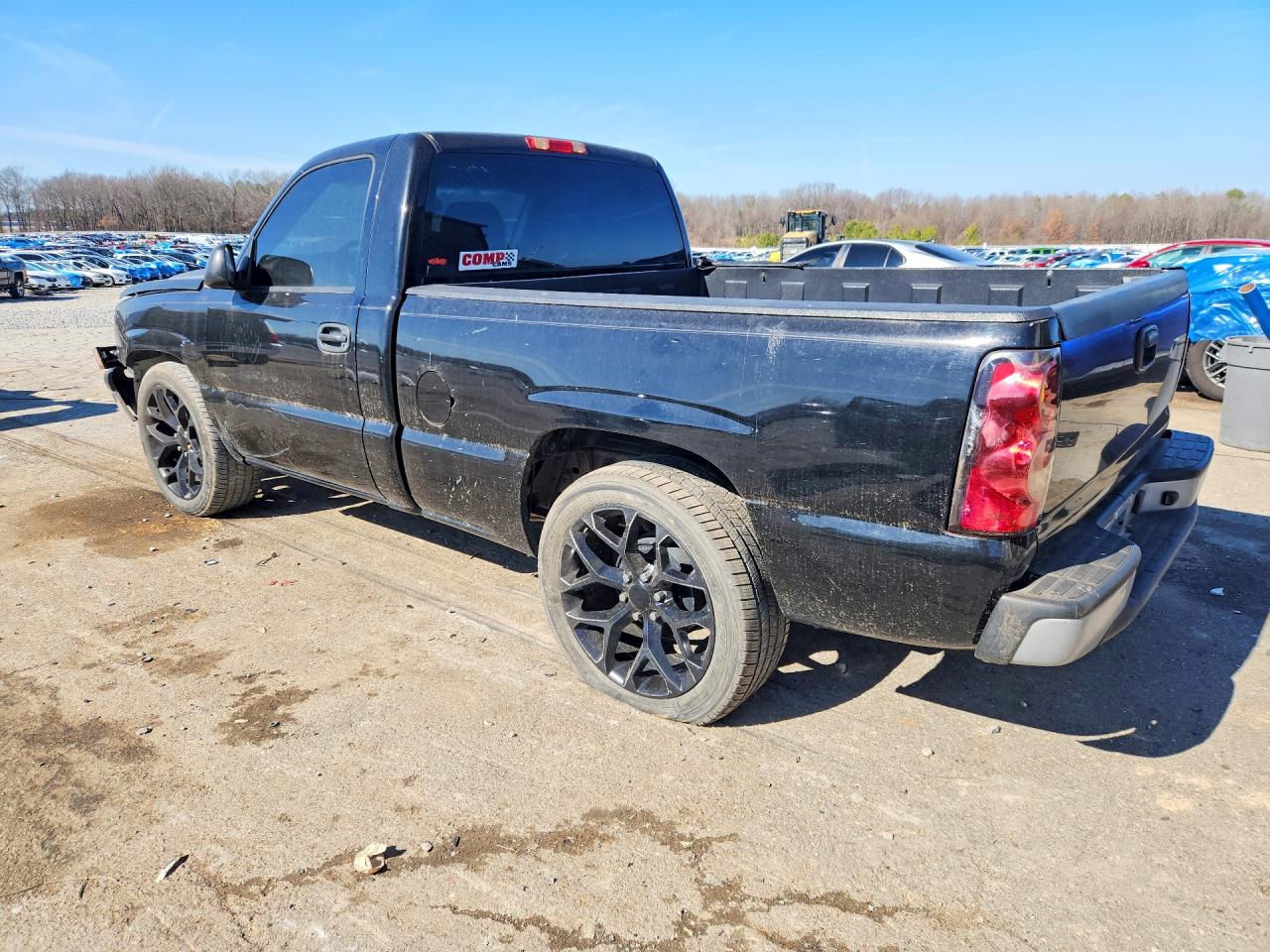 2007 Chevrolet Silverado C1500 Classic Black vin: 3GCEC14XX7G245601