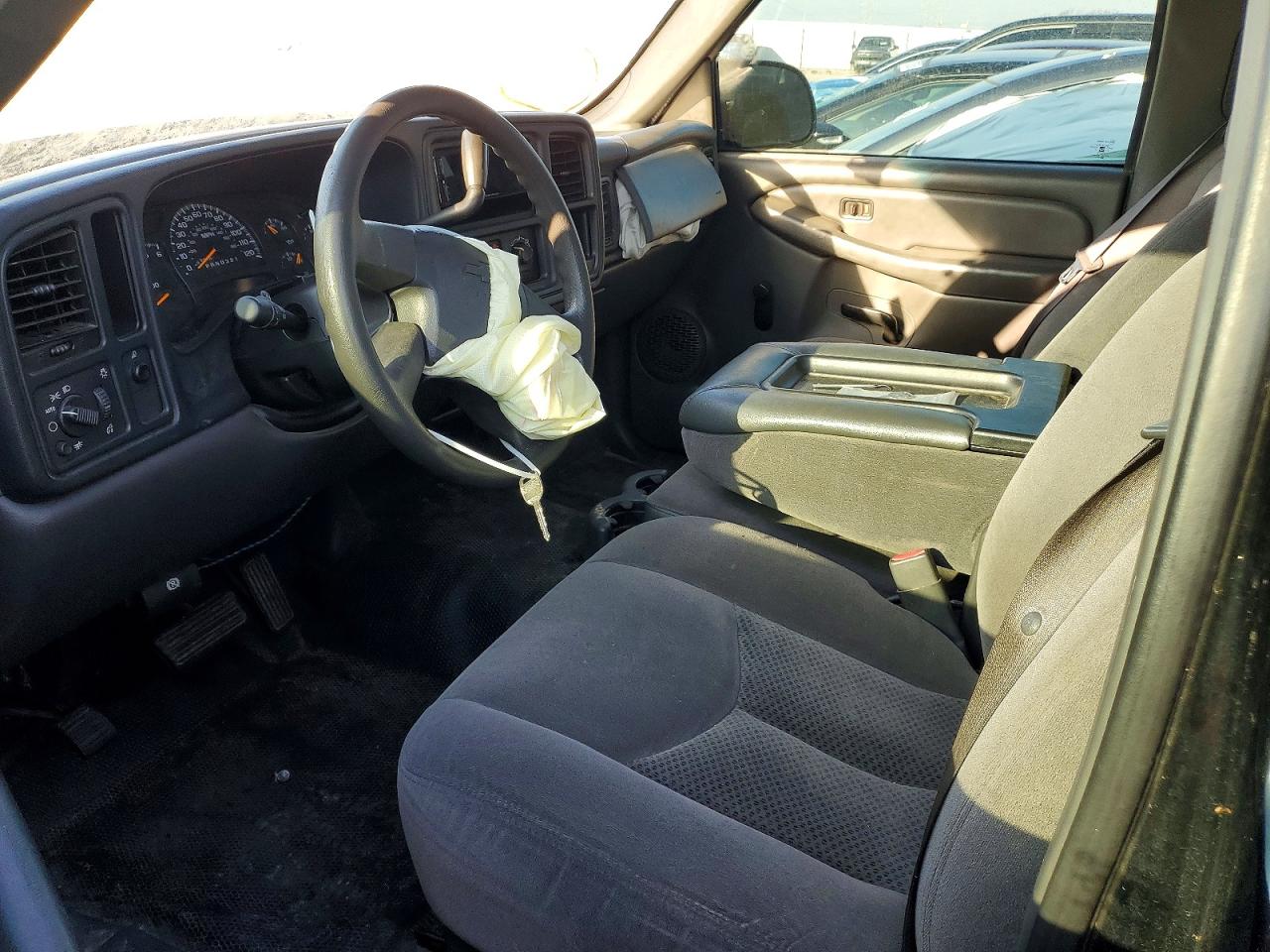 2007 Chevrolet Silverado C1500 Classic Black vin: 3GCEC14XX7G245601