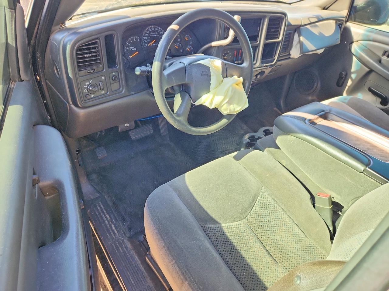 2007 Chevrolet Silverado C1500 Classic Black vin: 3GCEC14XX7G245601