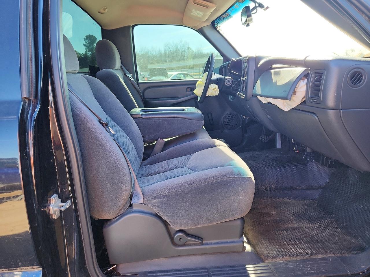 2007 Chevrolet Silverado C1500 Classic Black vin: 3GCEC14XX7G245601