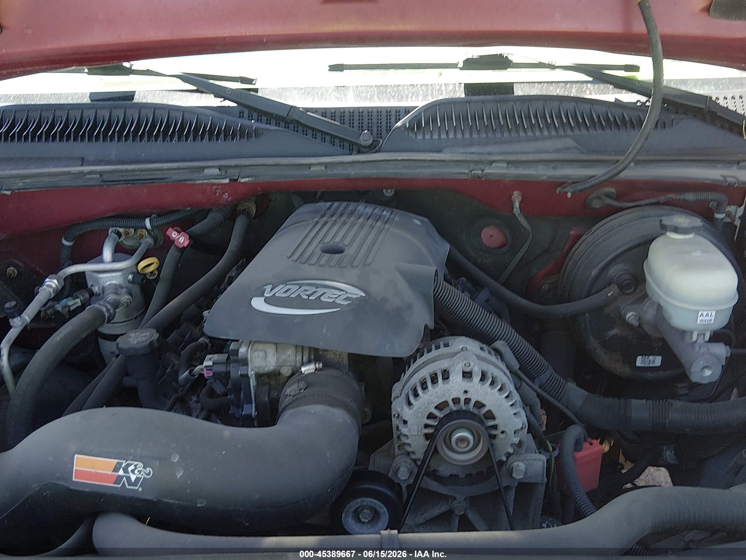 2007 Chevrolet Silverado 1500 Classic Lt1 Burgundy vin: 3GCEC14Z67G224097