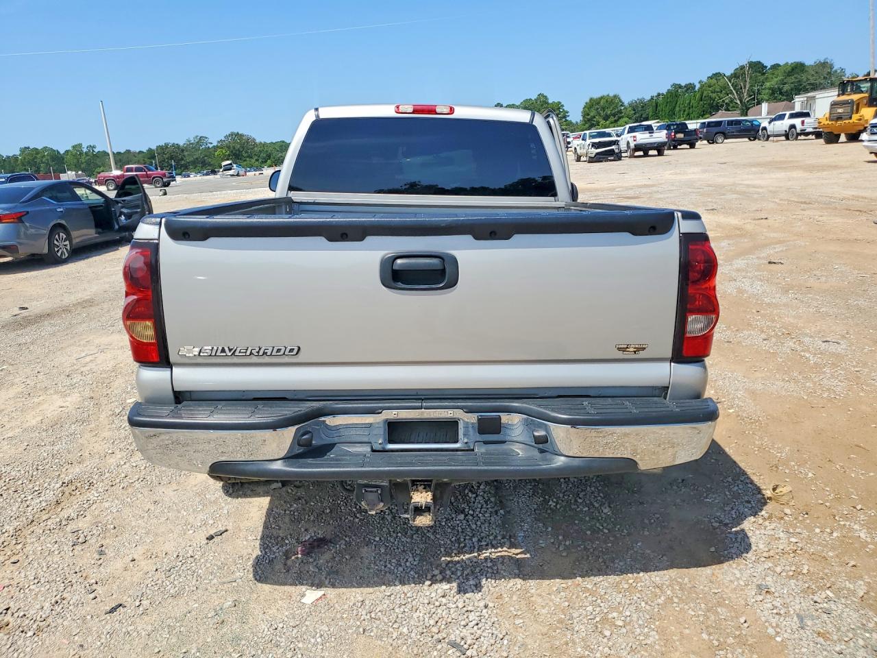 2006 Chevrolet Silverado C1500 Серебряный vin: 3GCEC14Z76G165530