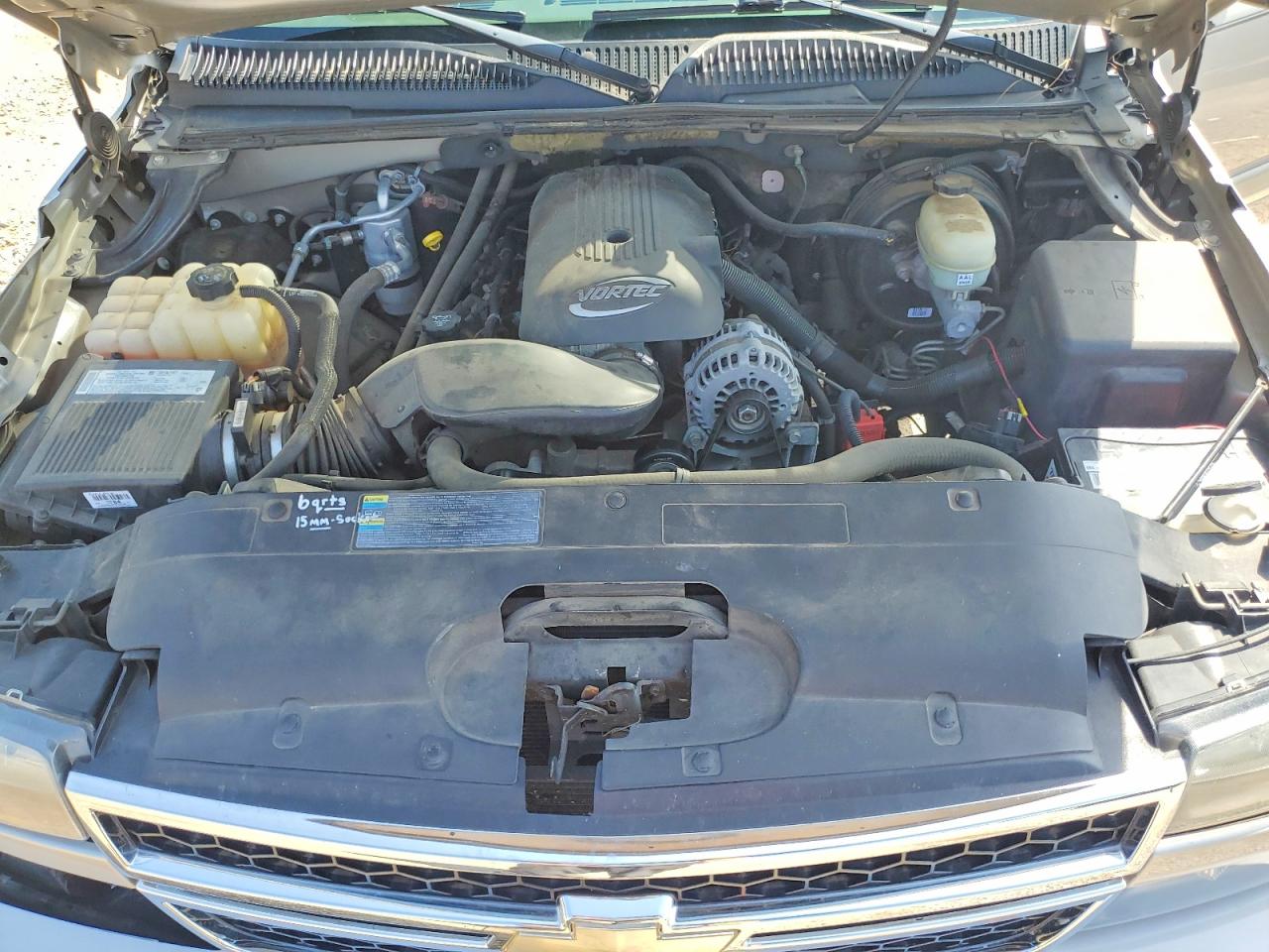 2006 Chevrolet Silverado C1500 Серебряный vin: 3GCEC14Z76G165530