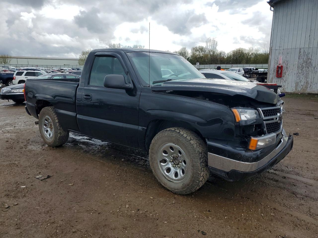 2006 Chevrolet Silverado C1500 Черный vin: 3GCEC14Z96G239529