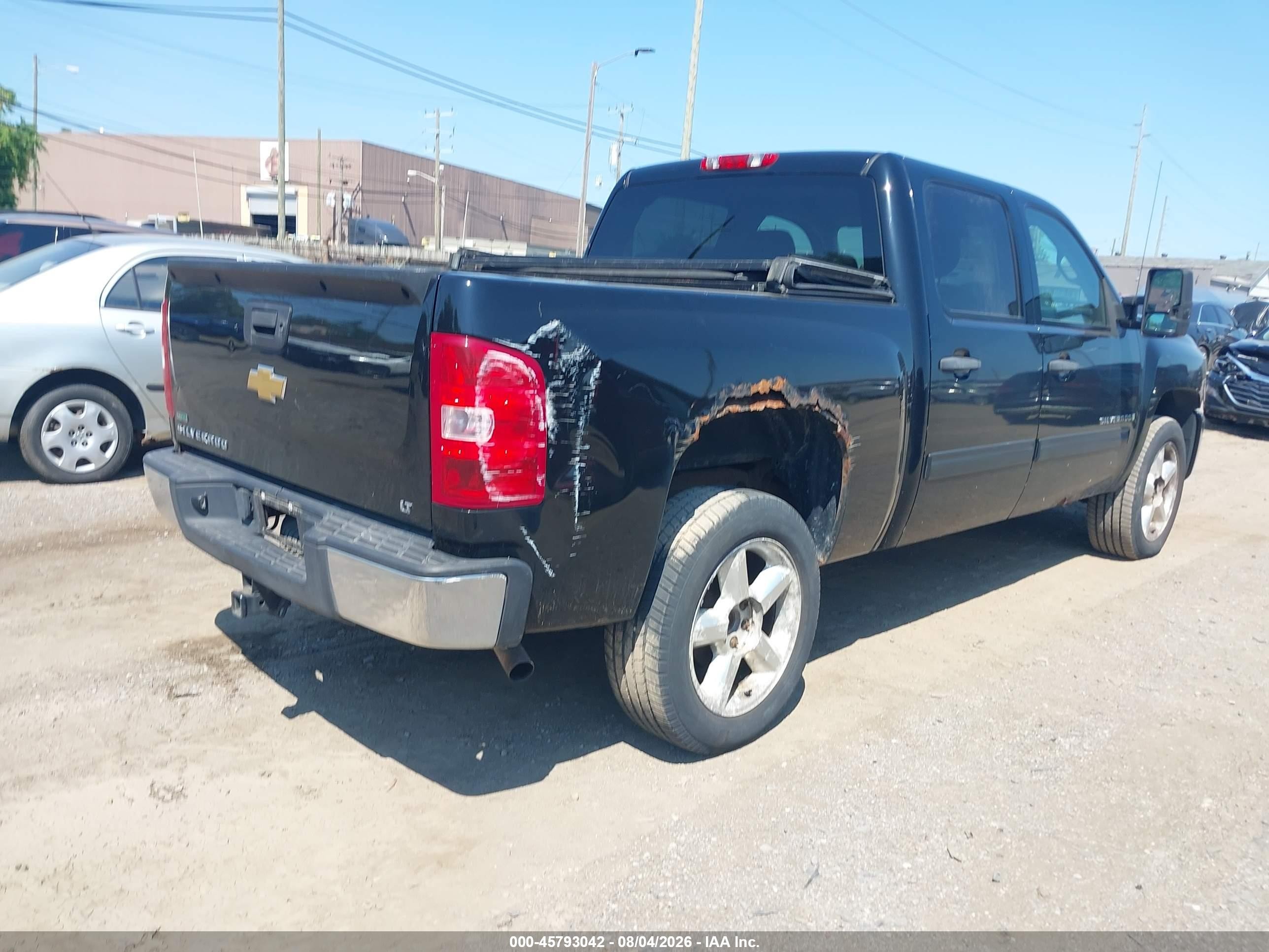 2009 Chevrolet Silverado 1500 Lt Черный vin: 3GCEC23009G169903