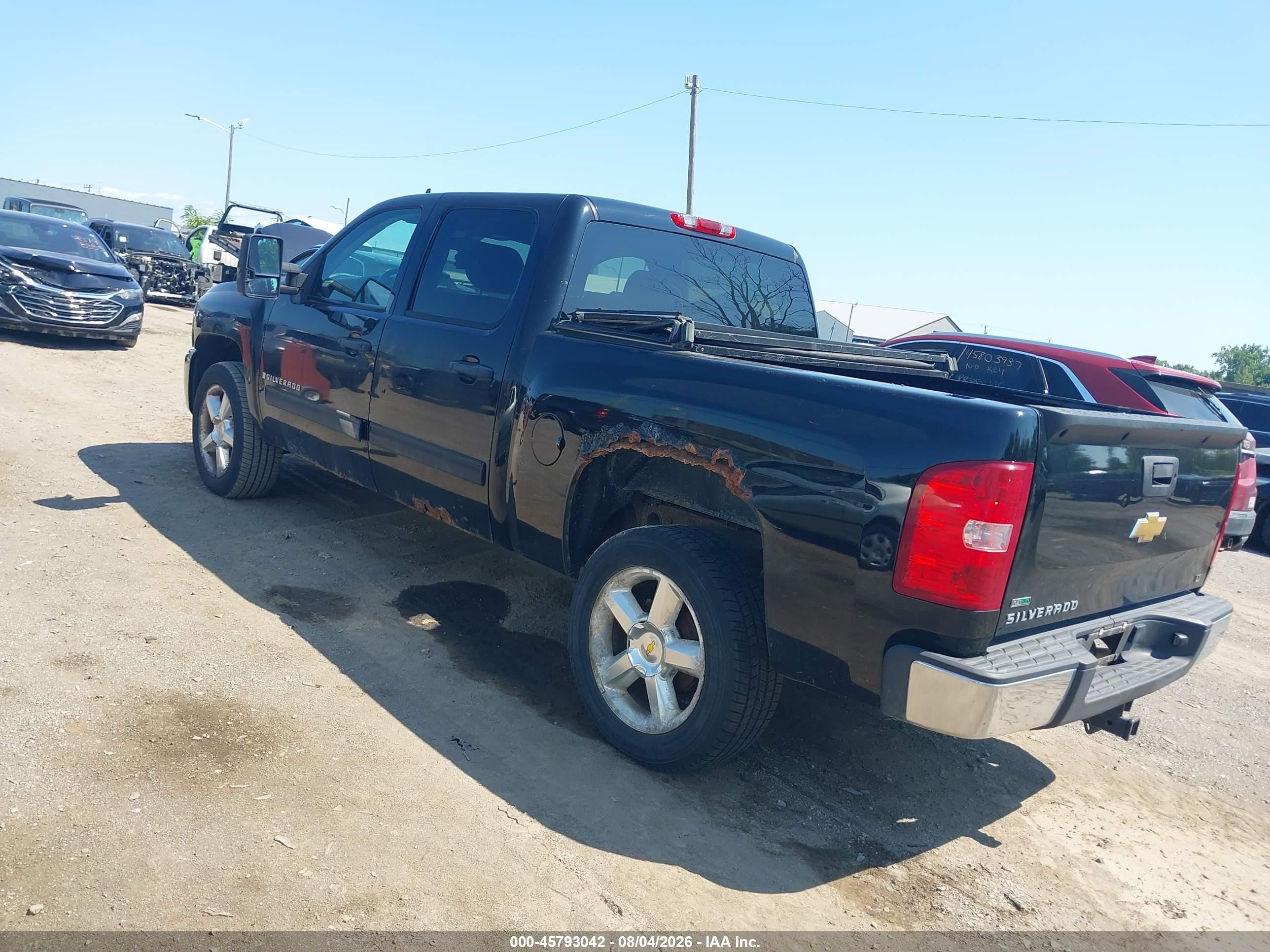 2009 Chevrolet Silverado 1500 Lt Черный vin: 3GCEC23009G169903