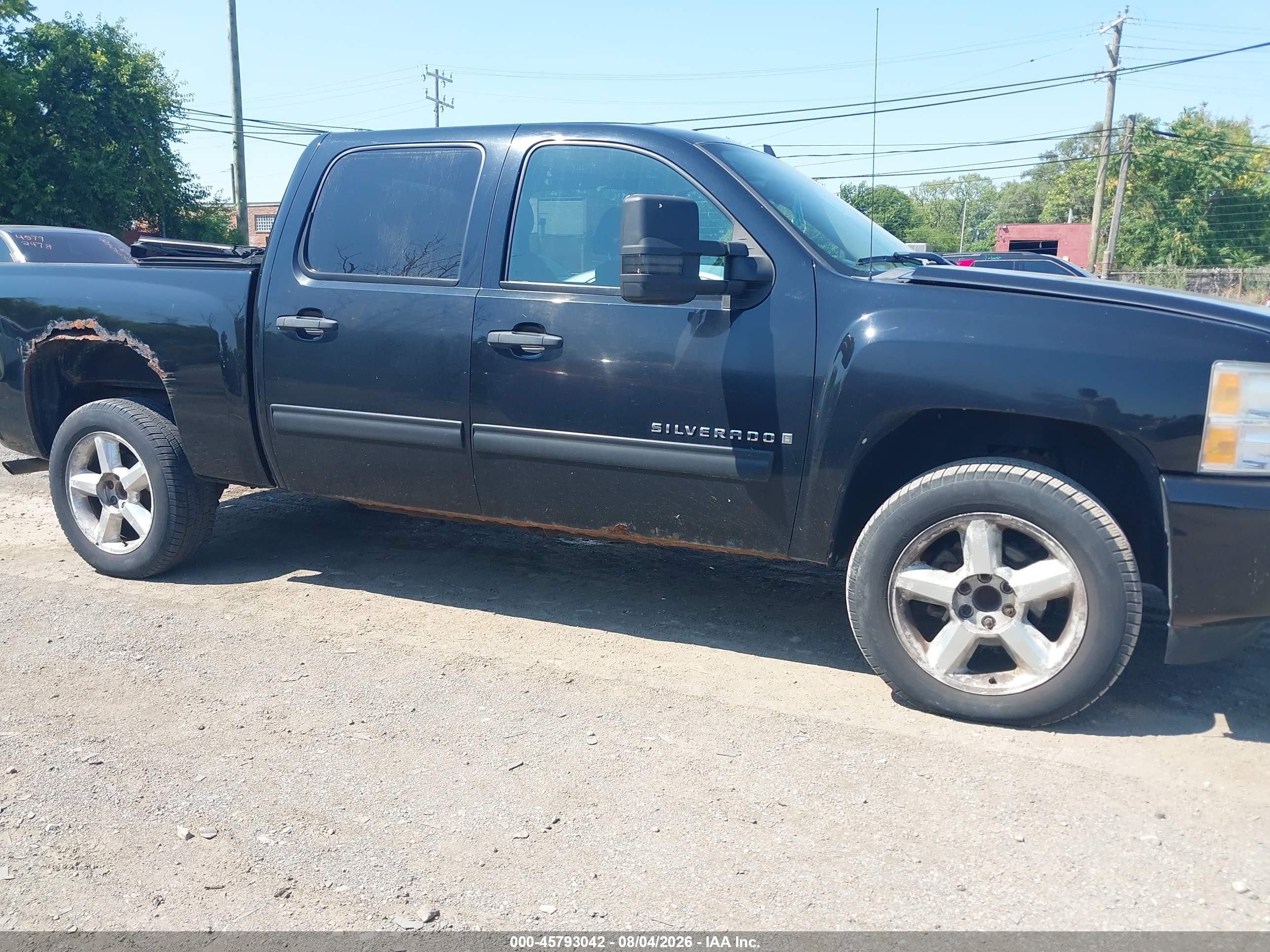 2009 Chevrolet Silverado 1500 Lt Черный vin: 3GCEC23009G169903
