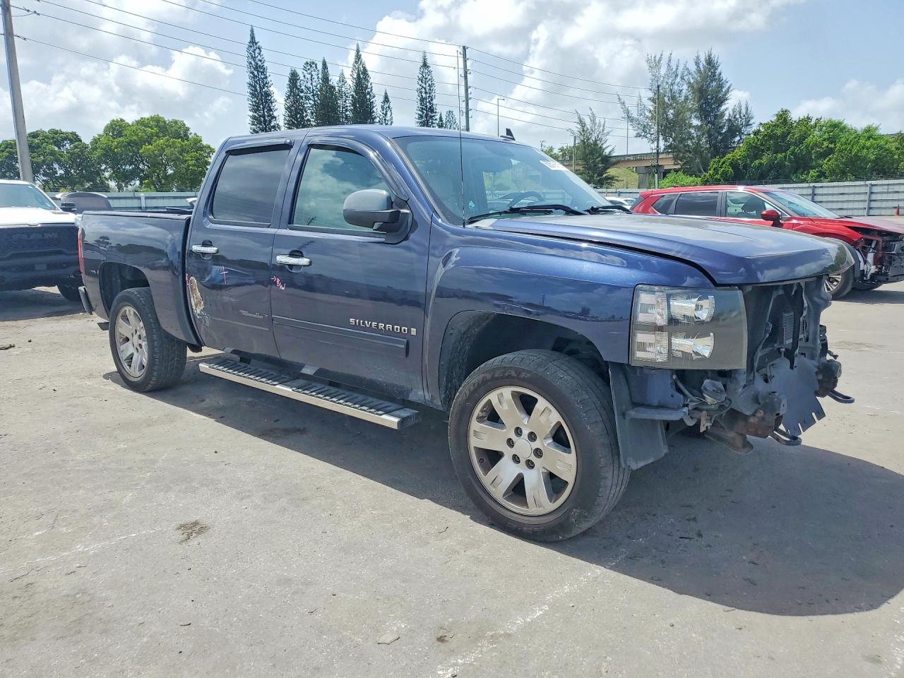 2009 Chevrolet Silverado C1500 Lt Blue vin: 3GCEC23019G159624