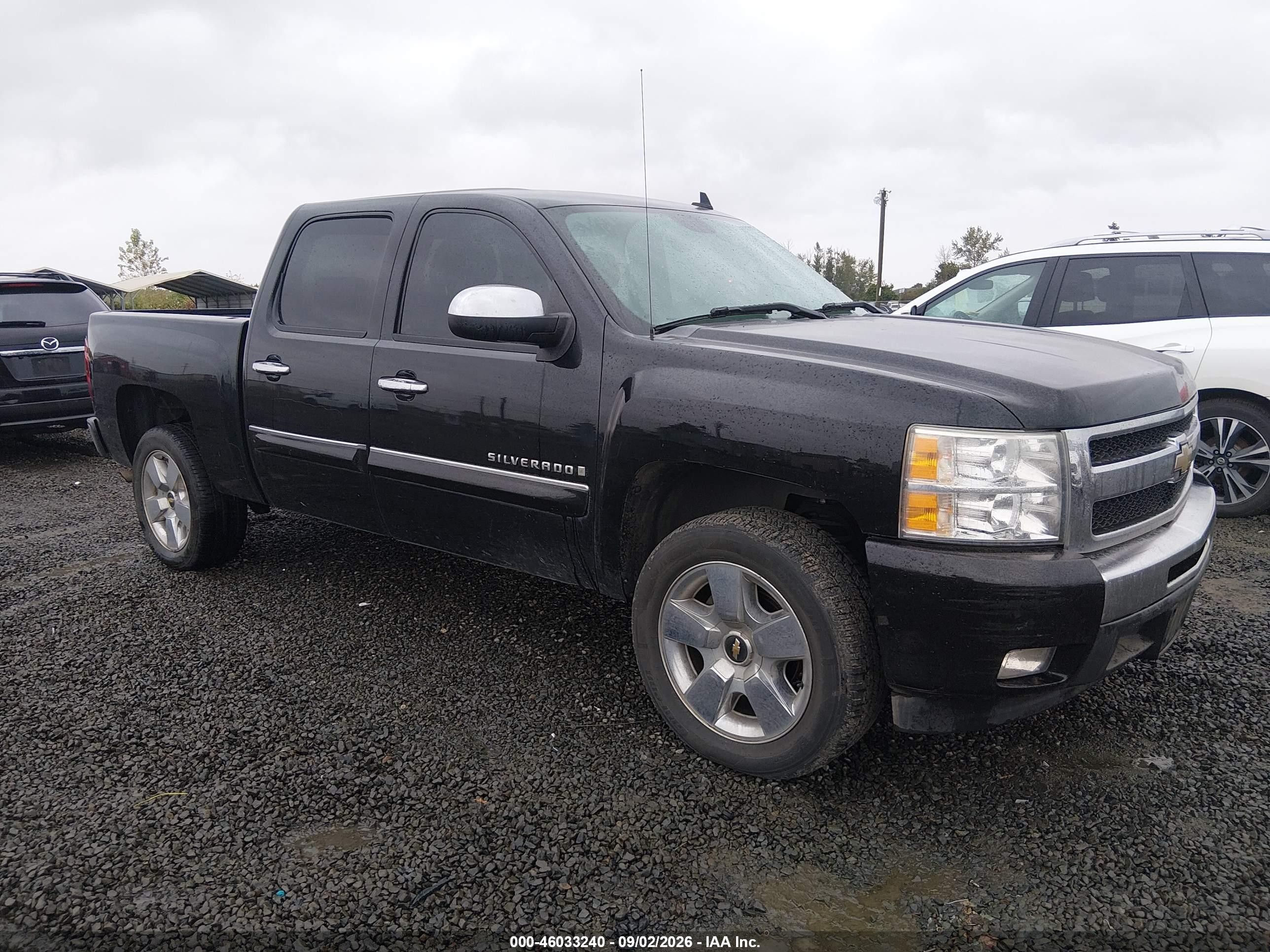 2009 Chevrolet Silverado 1500 Lt Black vin: 3GCEC23029G271137