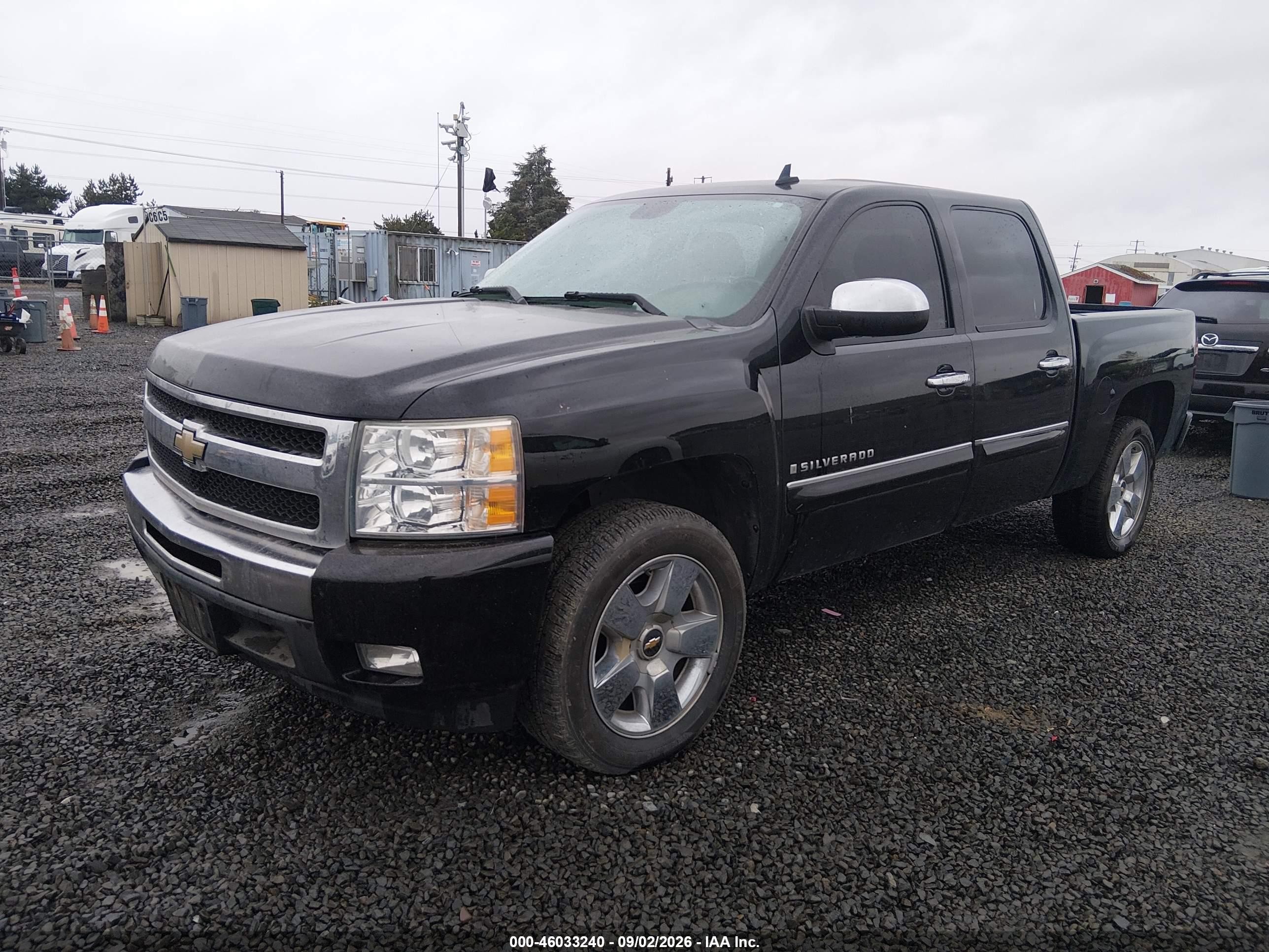 2009 Chevrolet Silverado 1500 Lt Black vin: 3GCEC23029G271137