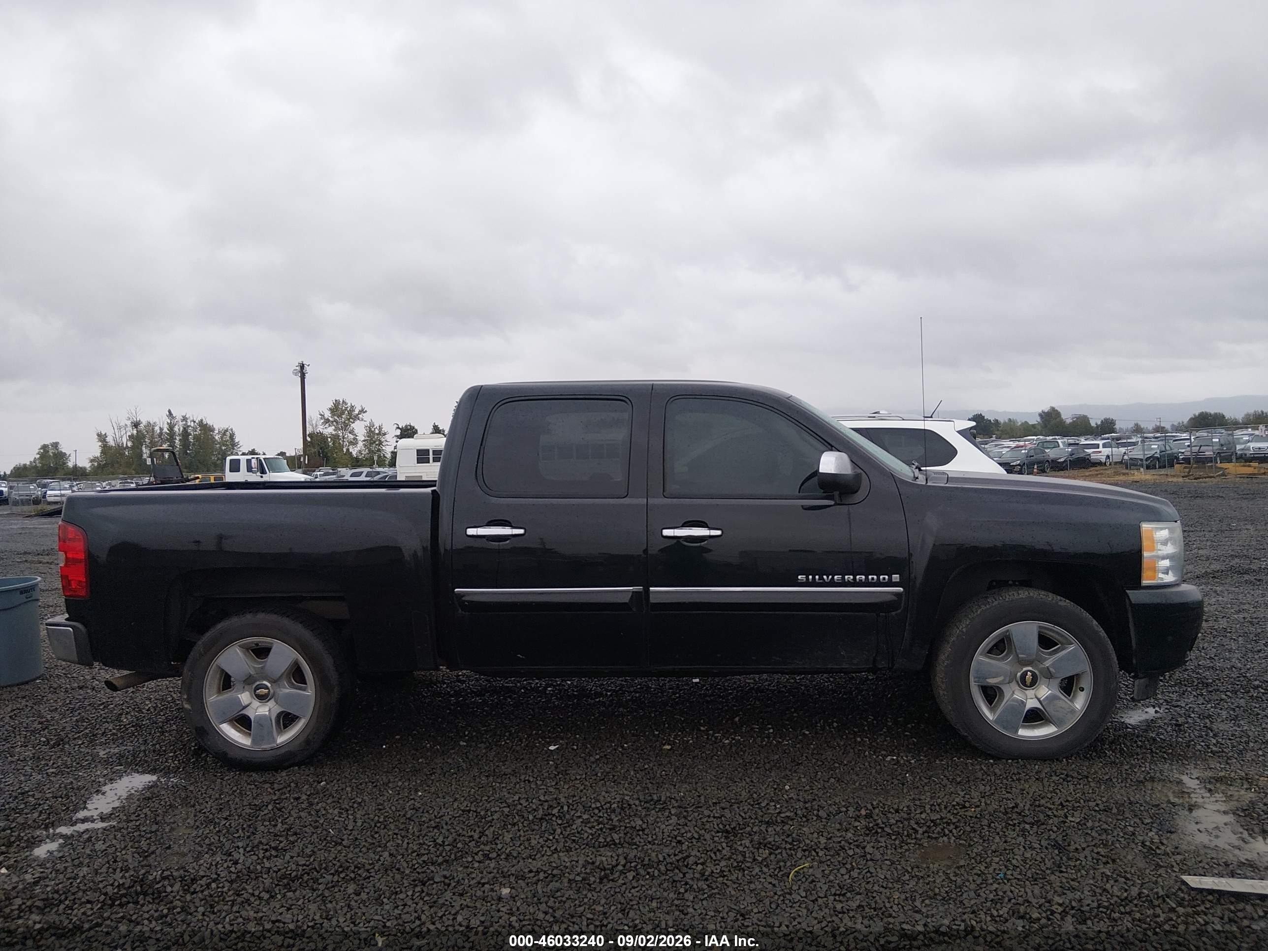 2009 Chevrolet Silverado 1500 Lt Black vin: 3GCEC23029G271137