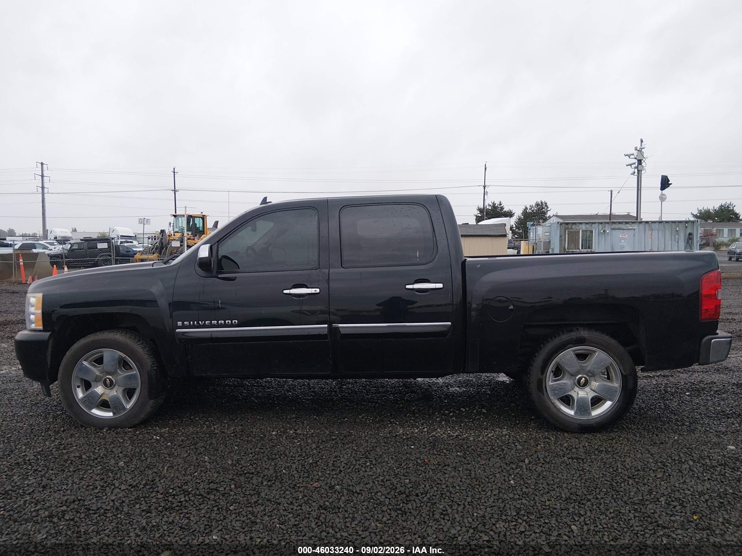 2009 Chevrolet Silverado 1500 Lt Black vin: 3GCEC23029G271137