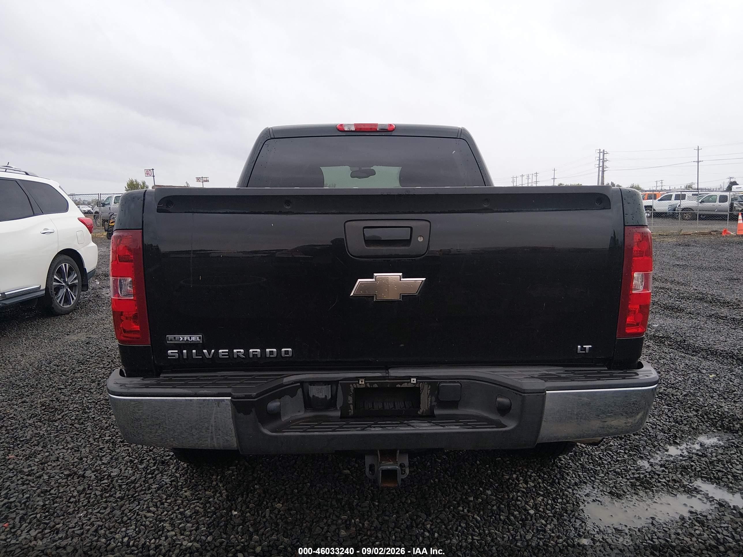 2009 Chevrolet Silverado 1500 Lt Black vin: 3GCEC23029G271137