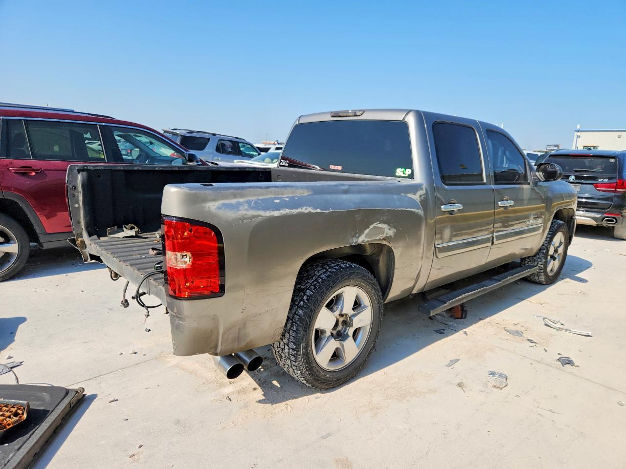 2009 Chevrolet Silverado Серый vin: 3GCEC23039G133297