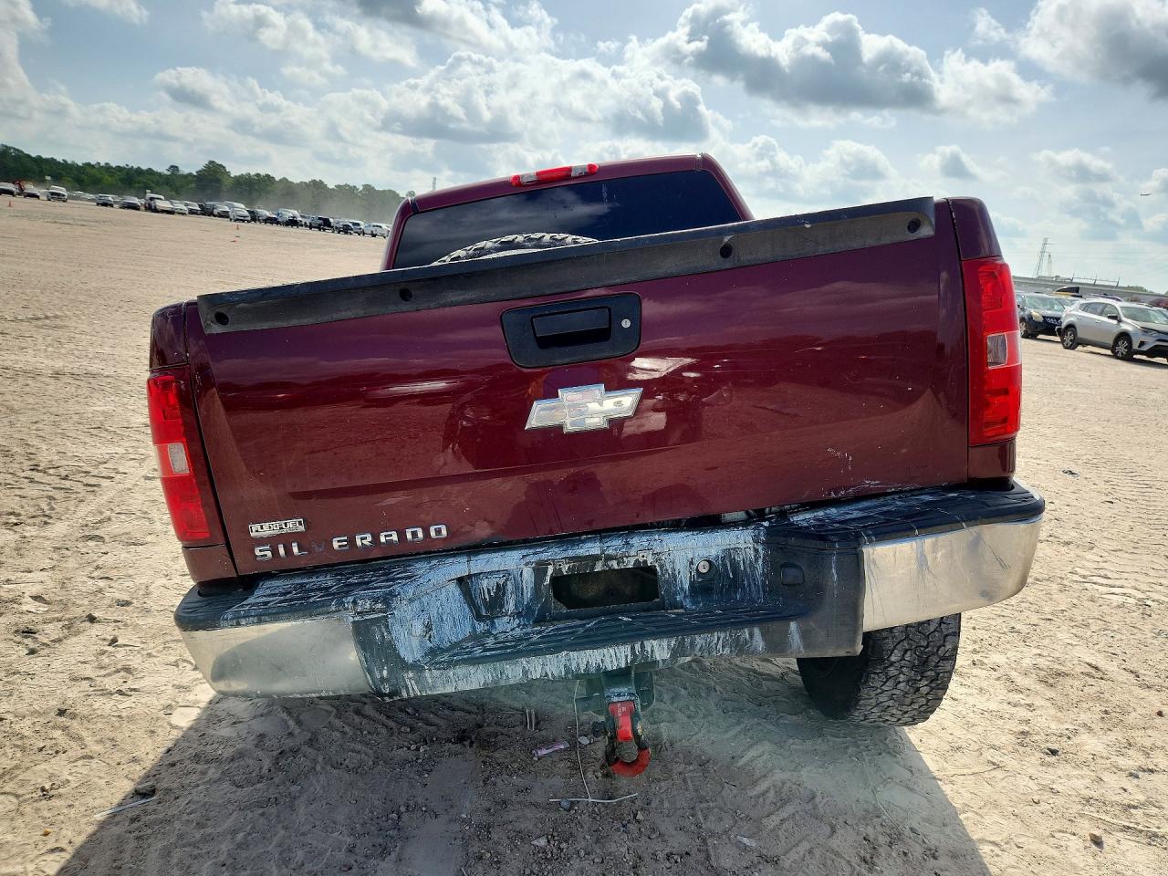 2009 Chevrolet Silverado C1500 Lt Burgundy vin: 3GCEC23069G264188